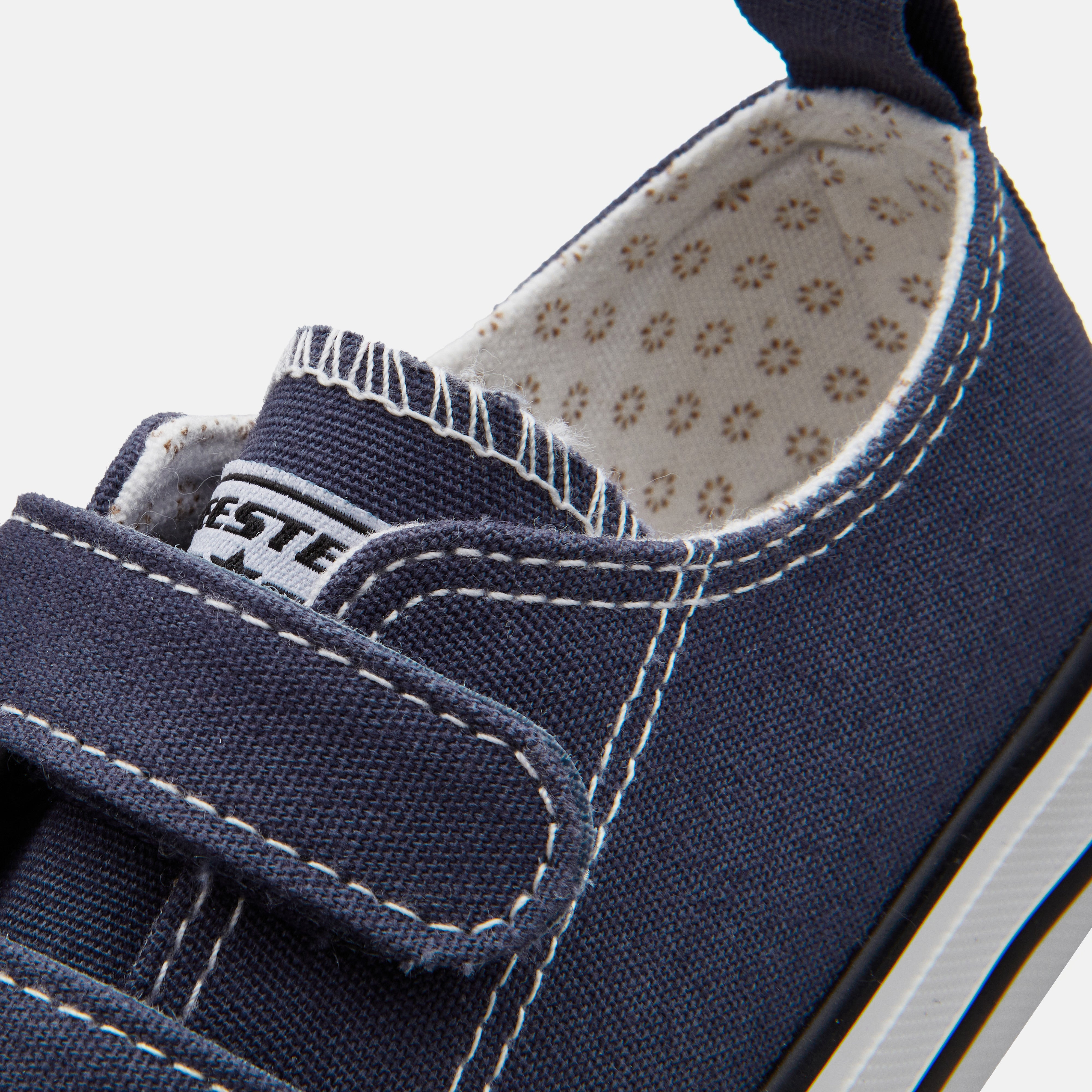 Classic Cotton Adjustable Strap Sneaker