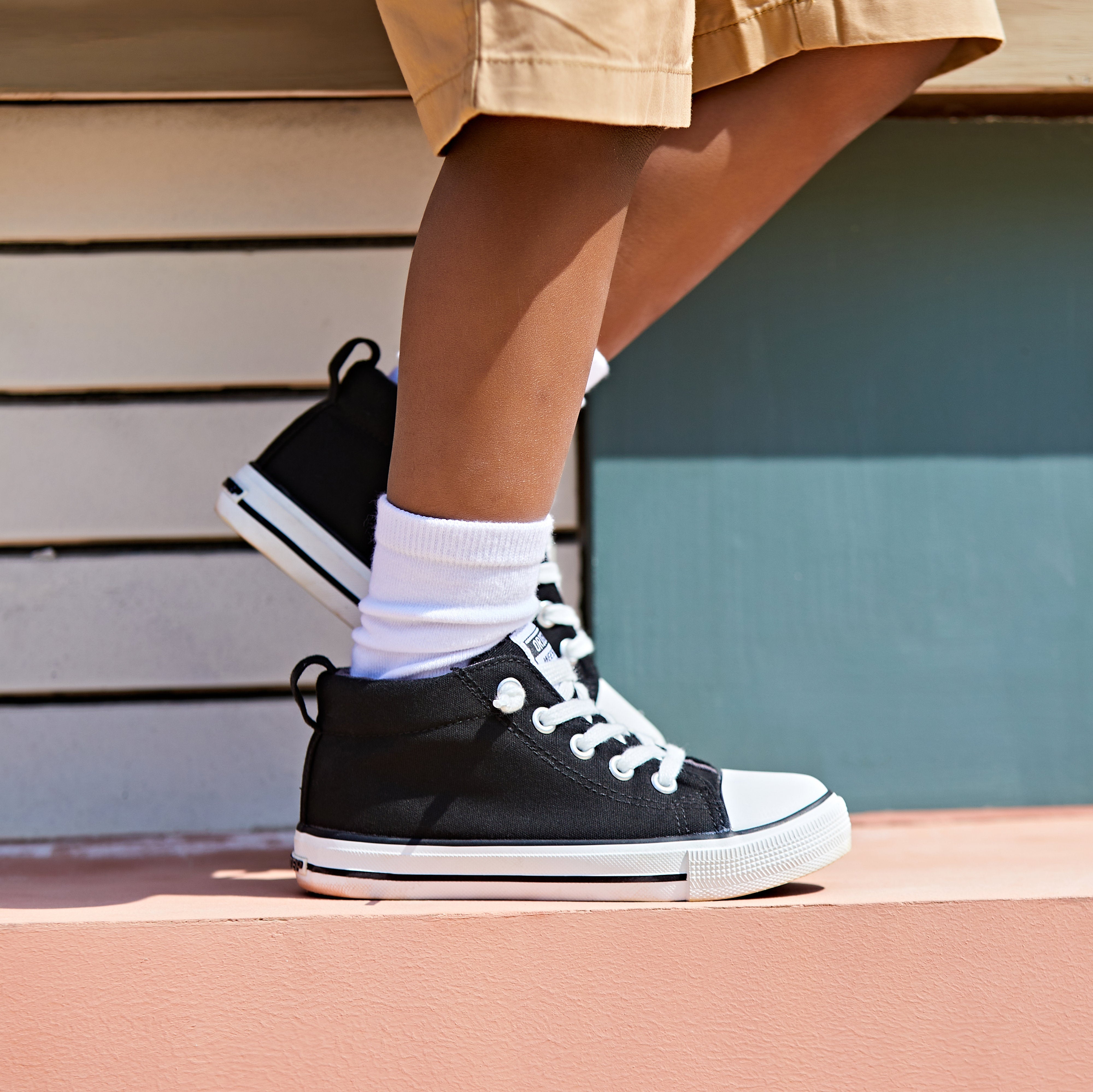 Classic Mid-Top Slip-On Sneaker