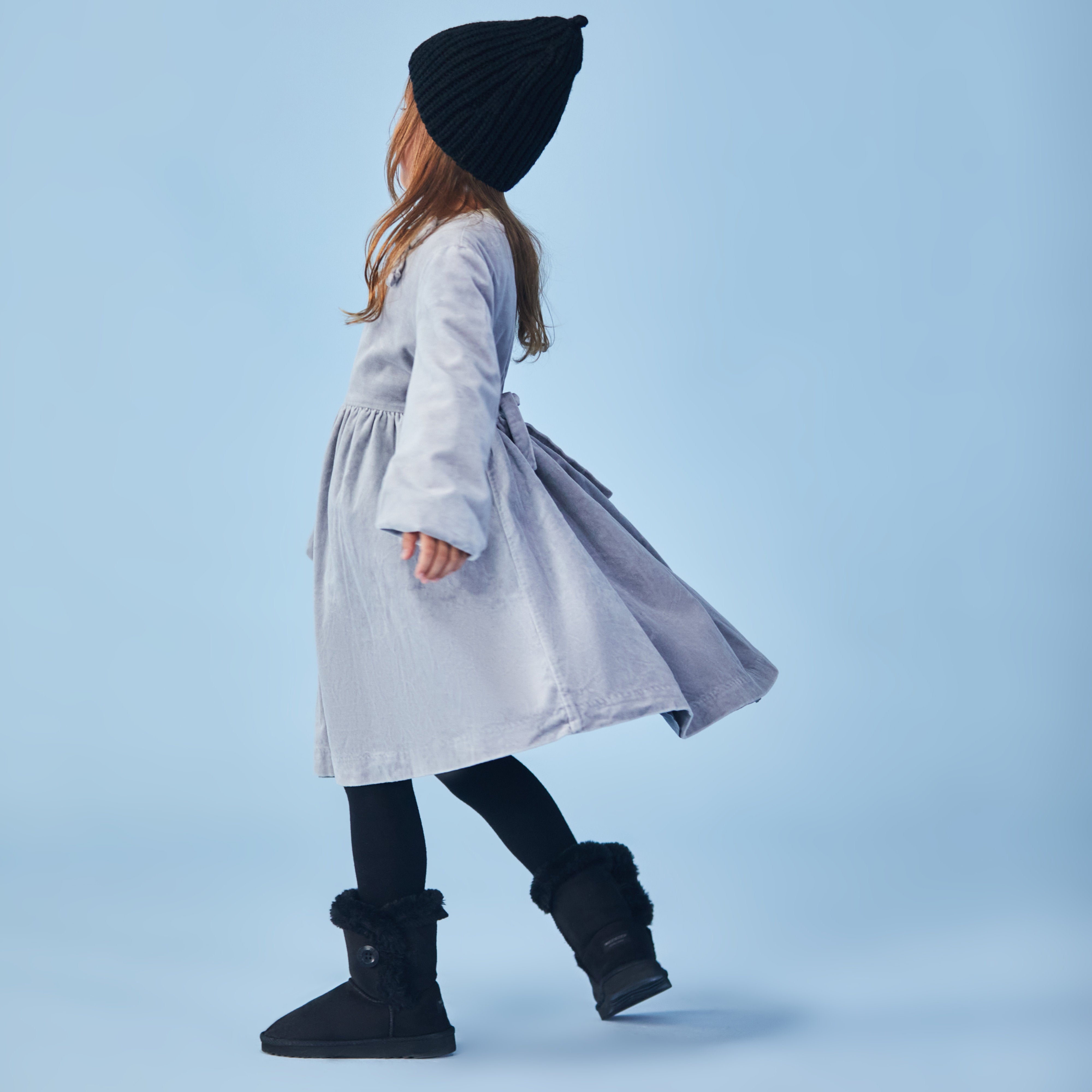 Toddler Little Kid Classic Button Snow Boots