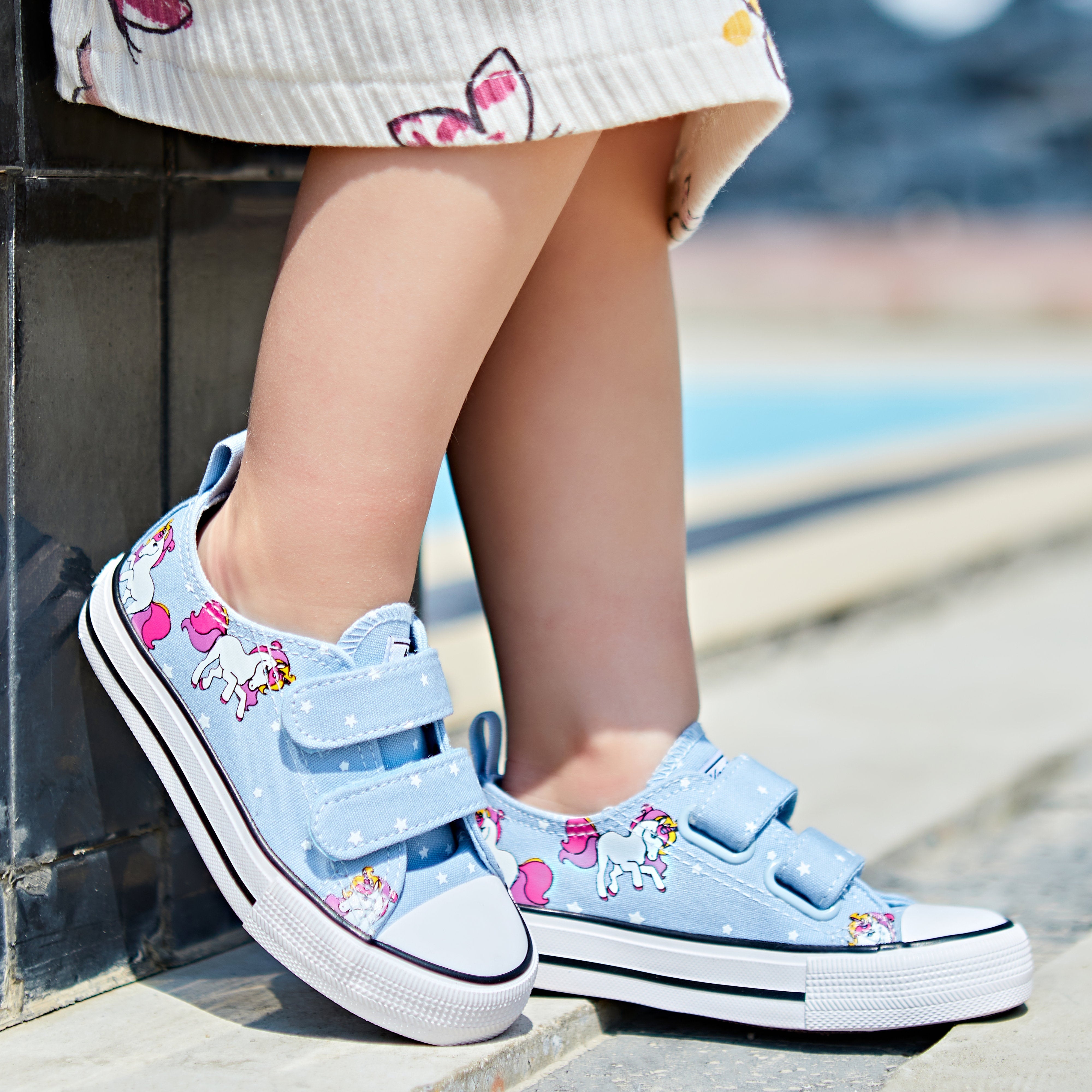 Classic Printed Strap Sneaker