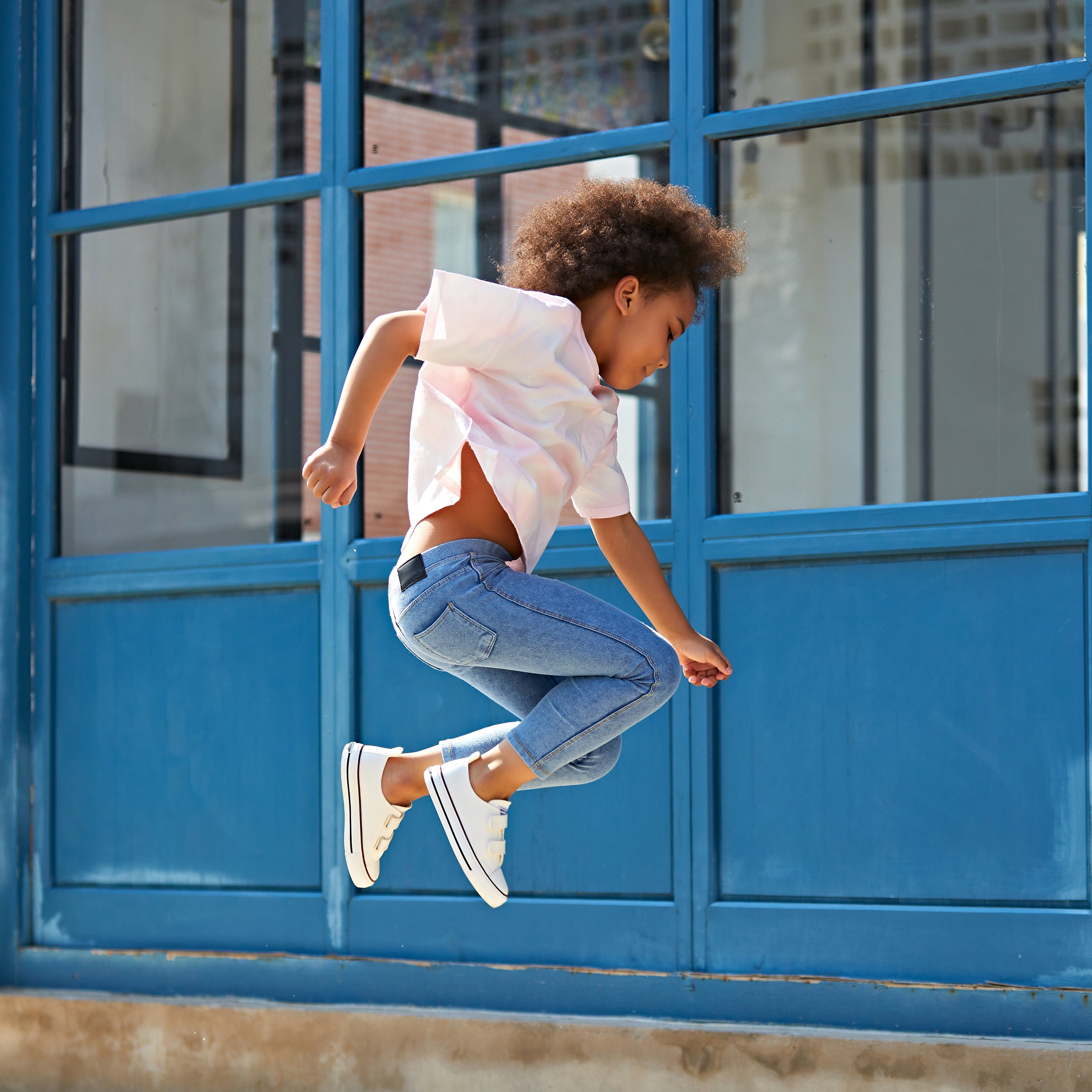 Classic Cotton Adjustable Strap Sneaker