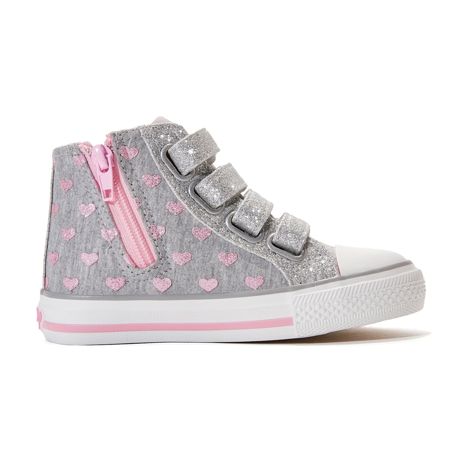 Toddler Little Kid Double-Bow Mid-Top Sneaker