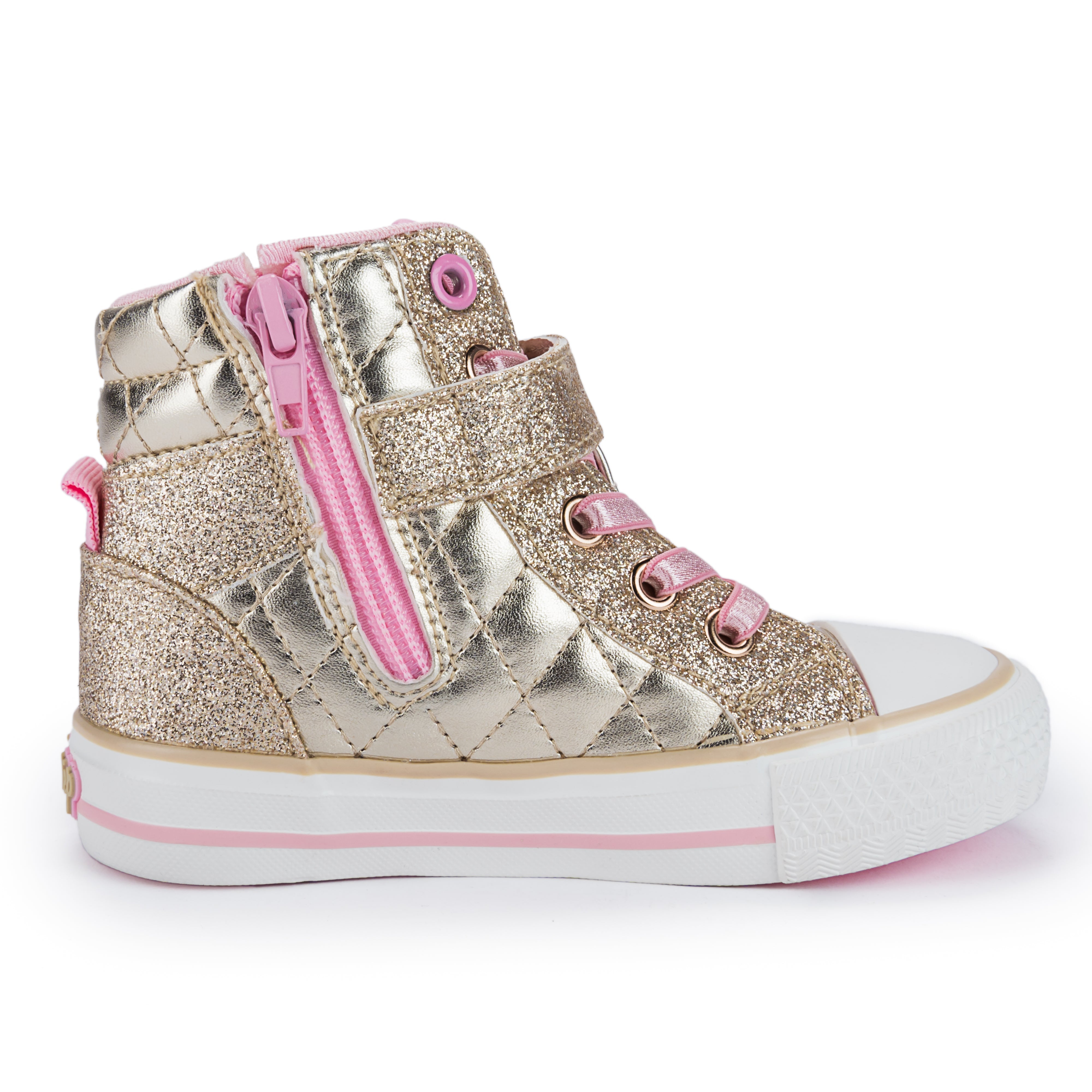 Toddler Little Kid Rhinestone Mid-Top Sneaker