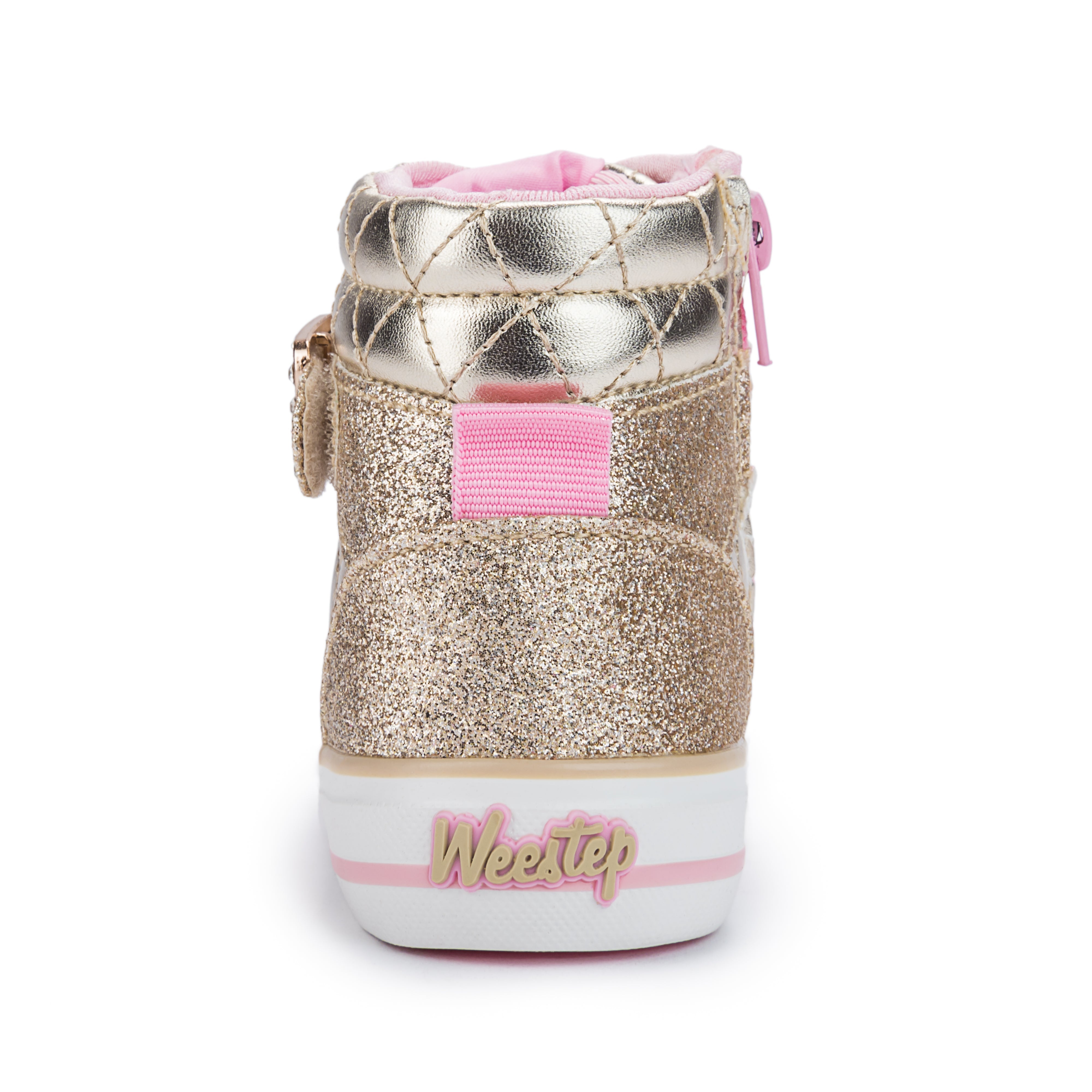 Toddler Little Kid Rhinestone Mid-Top Sneaker