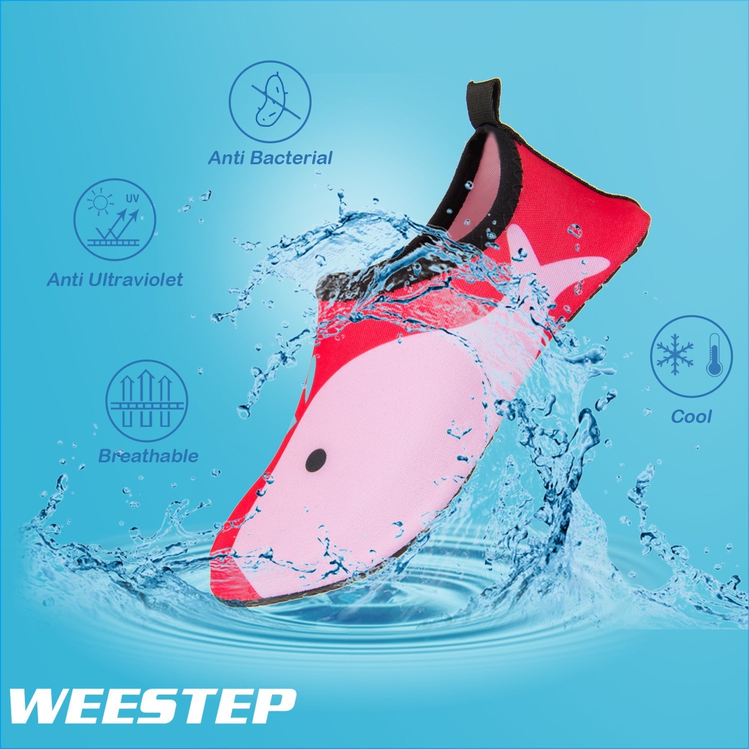 Aqua Sock Shoes Whale