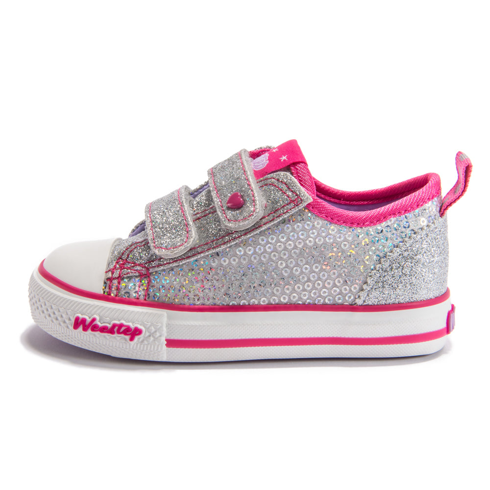 Toddler Little Kid Sequin Strap Sneaker