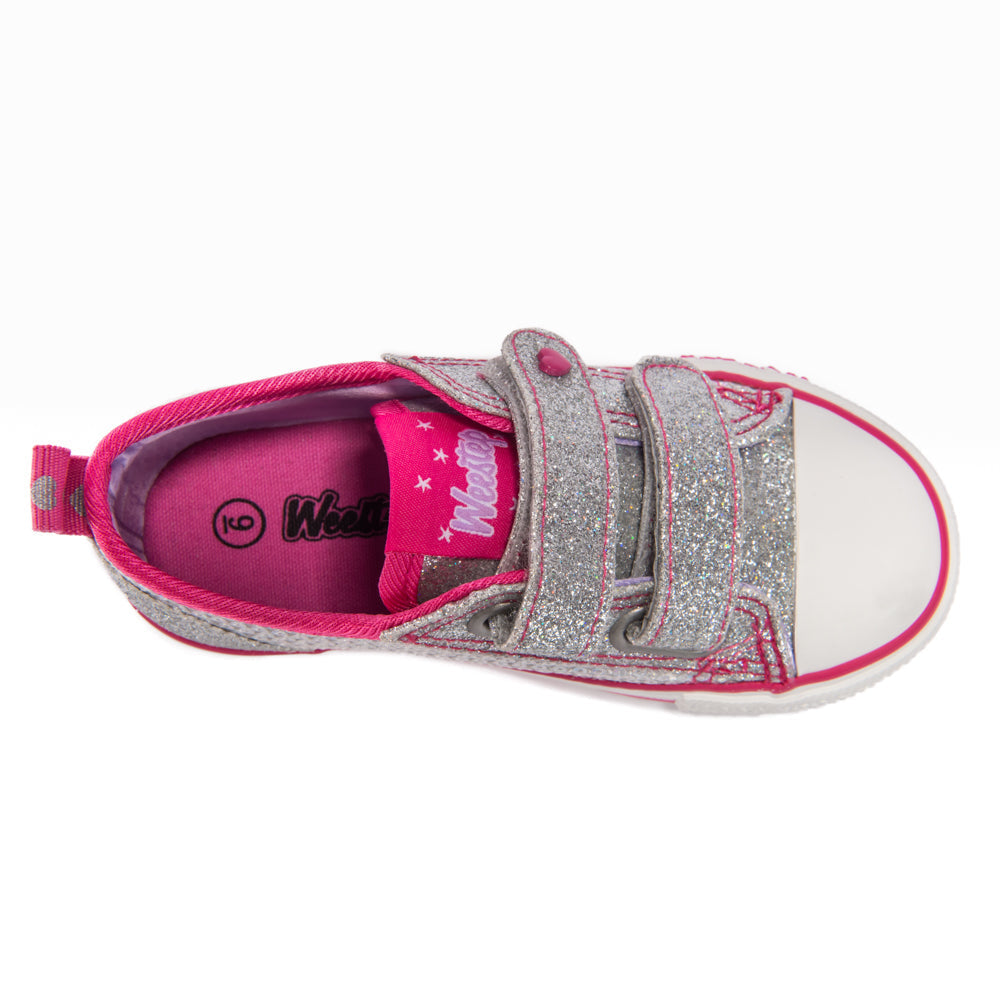 Toddler Little Kid Sequin Strap Sneaker