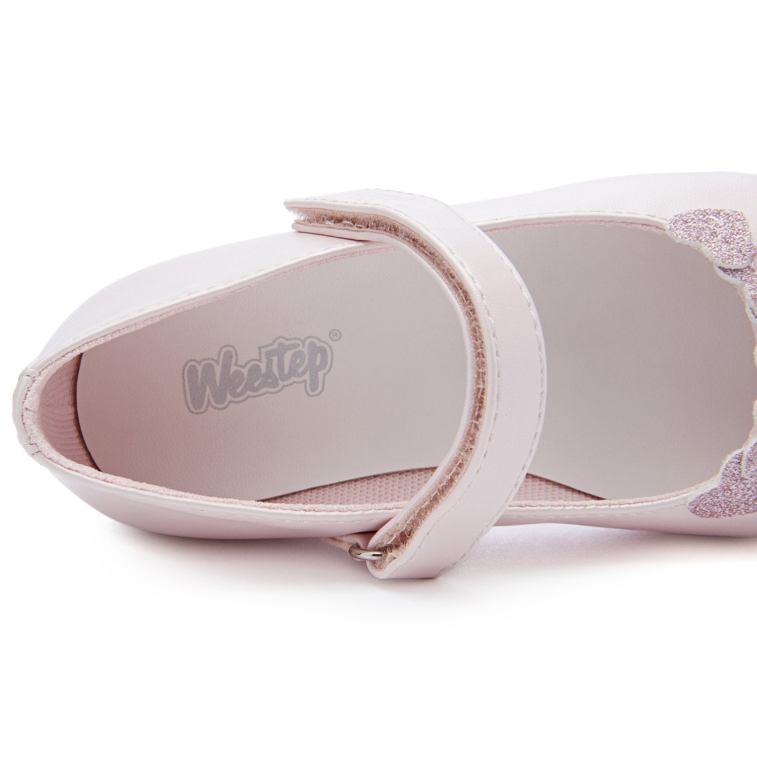 Toddler Little Kid Hearts Mary Jane Ballerina Flats