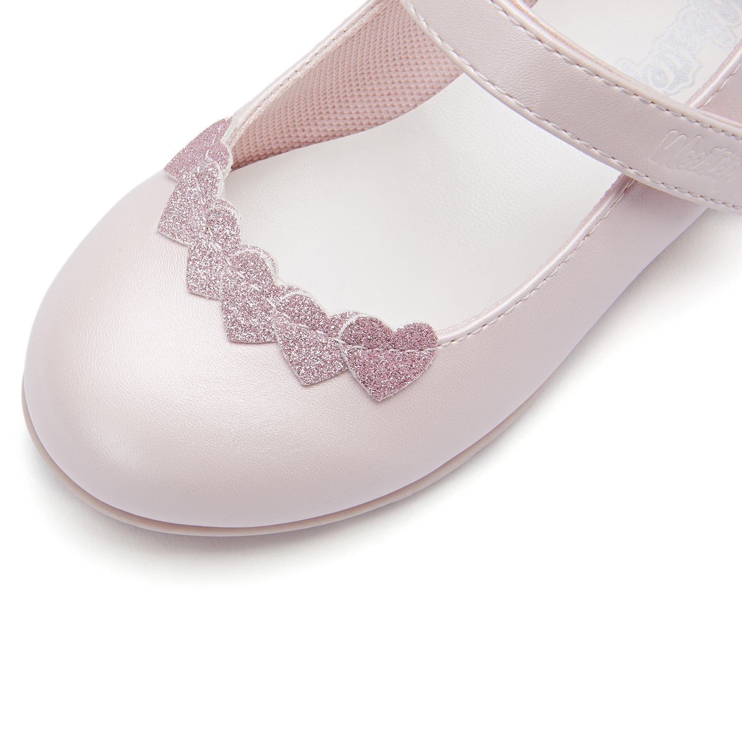 Toddler Little Kid Hearts Mary Jane Ballerina Flats