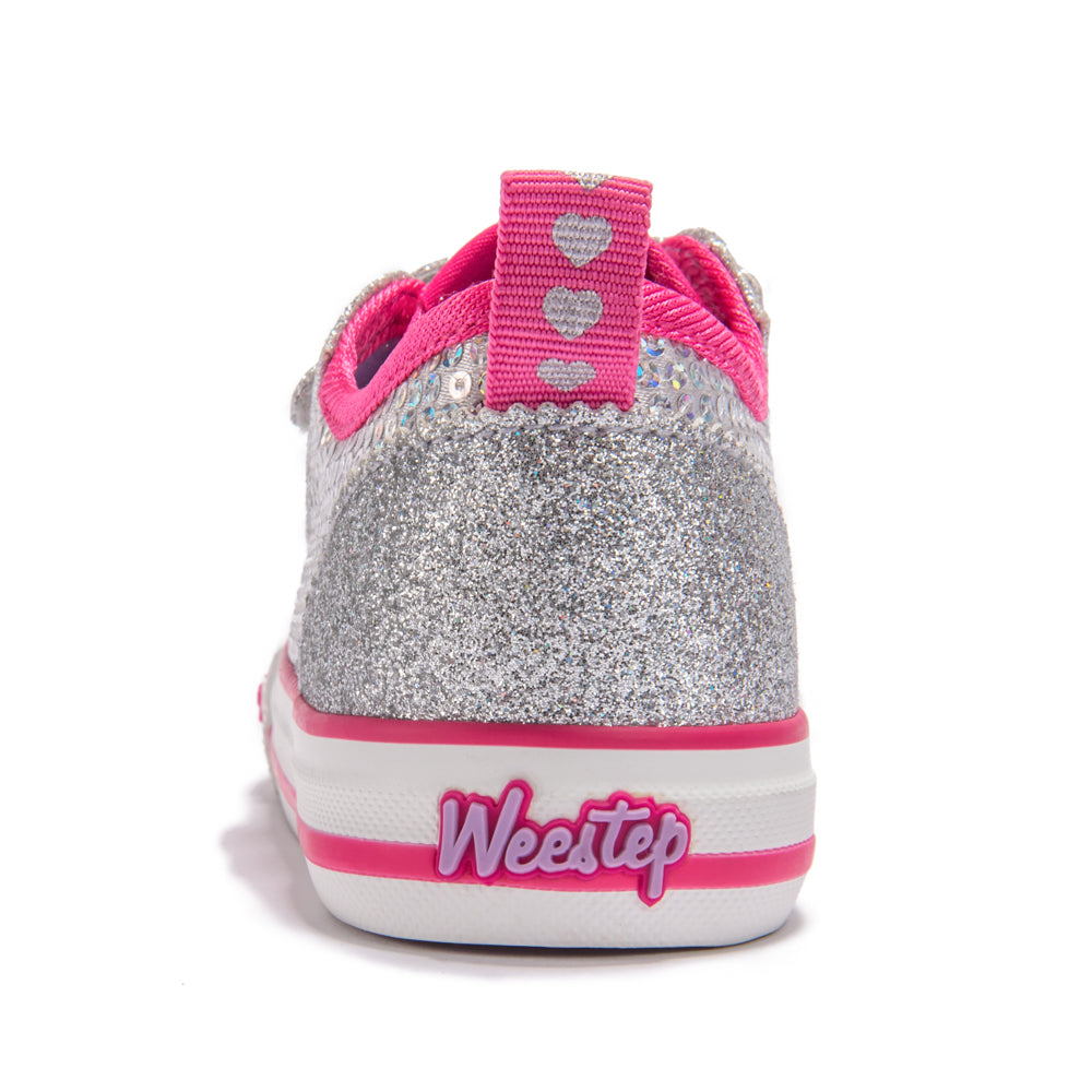 Toddler Little Kid Sequin Strap Sneaker