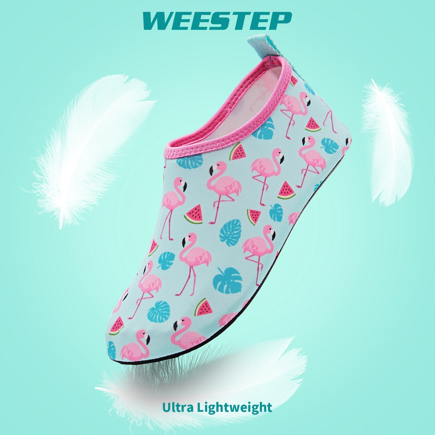 Aqua Sock Shoes Flamingo Style