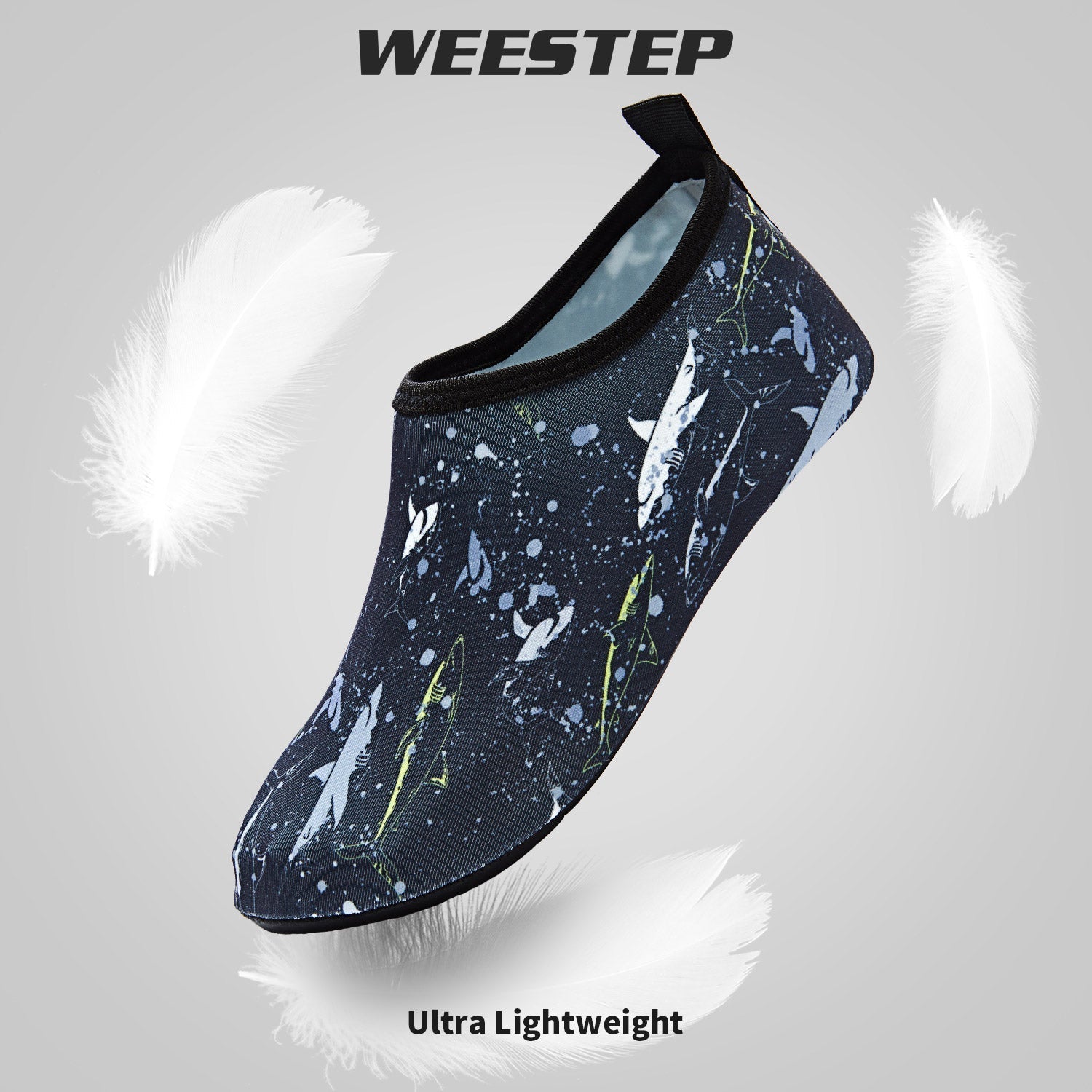 Aqua Sock Shoes Shark Style