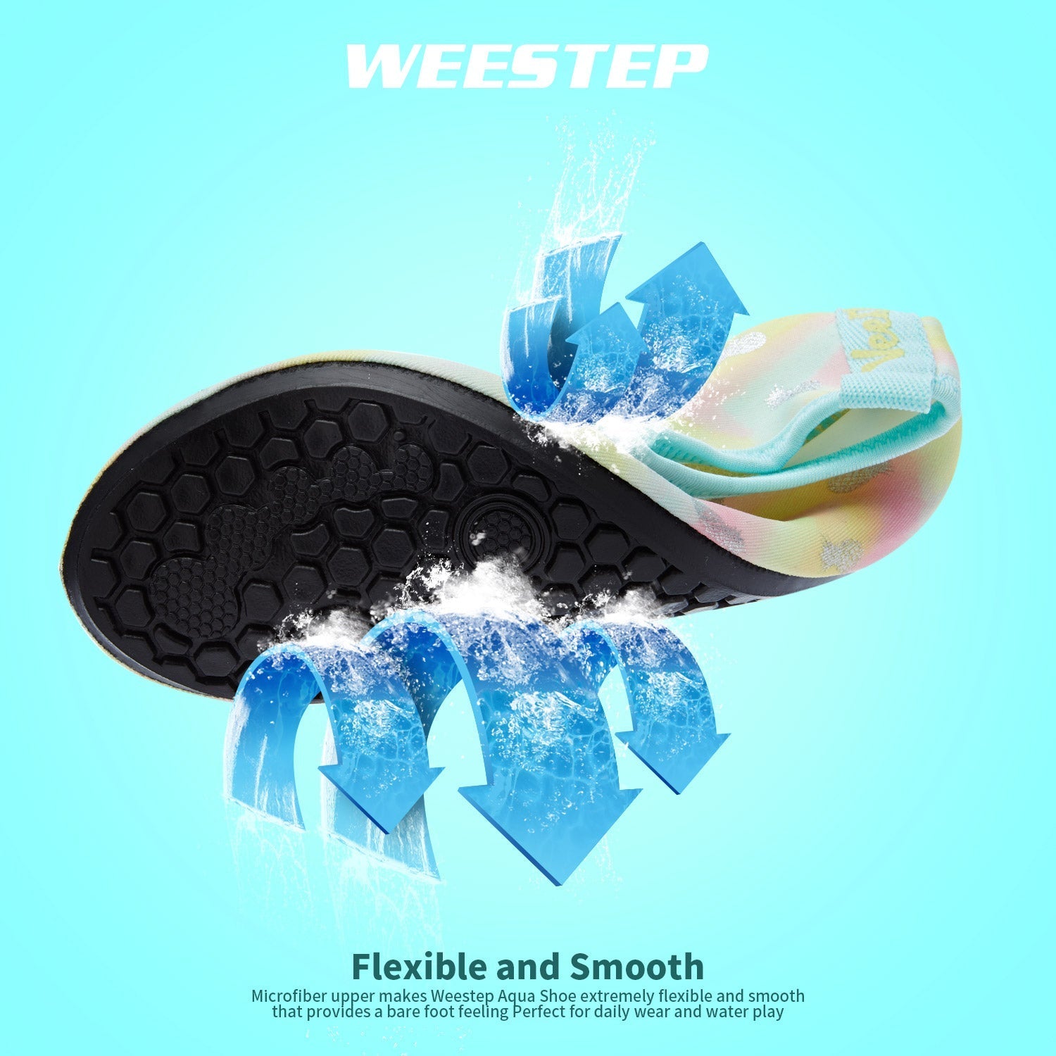 Aqua Sock Shoes Pineapple Style