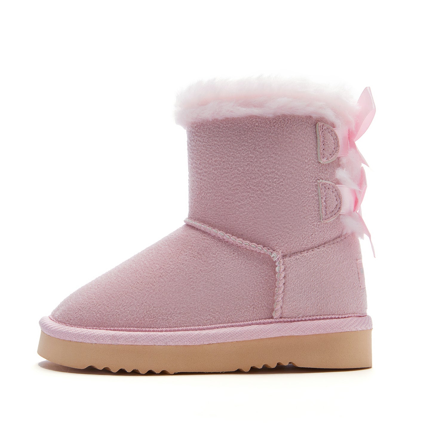 Toddler Little Kid Double Bows Snow Boots