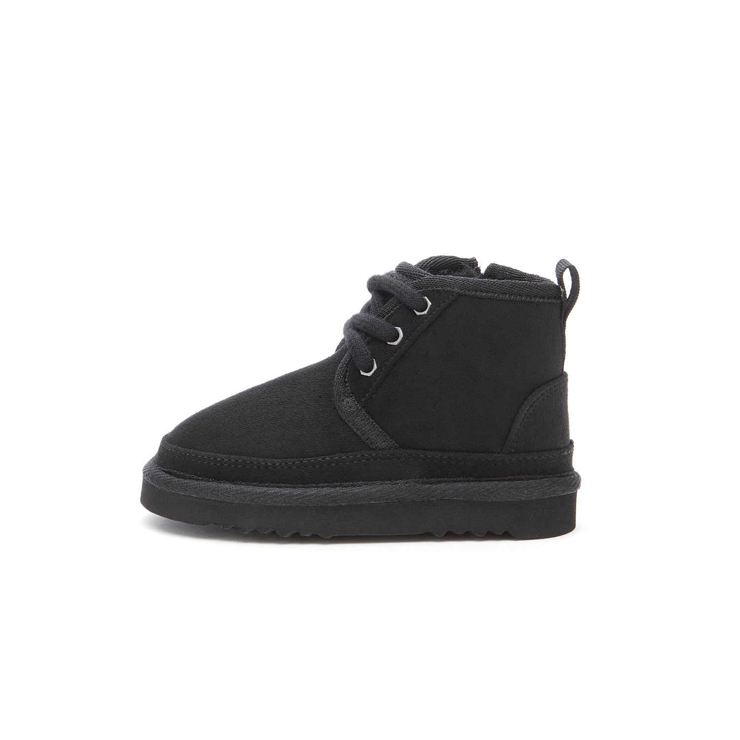 Kids Unisex Side Zipper Low Ankle Boots