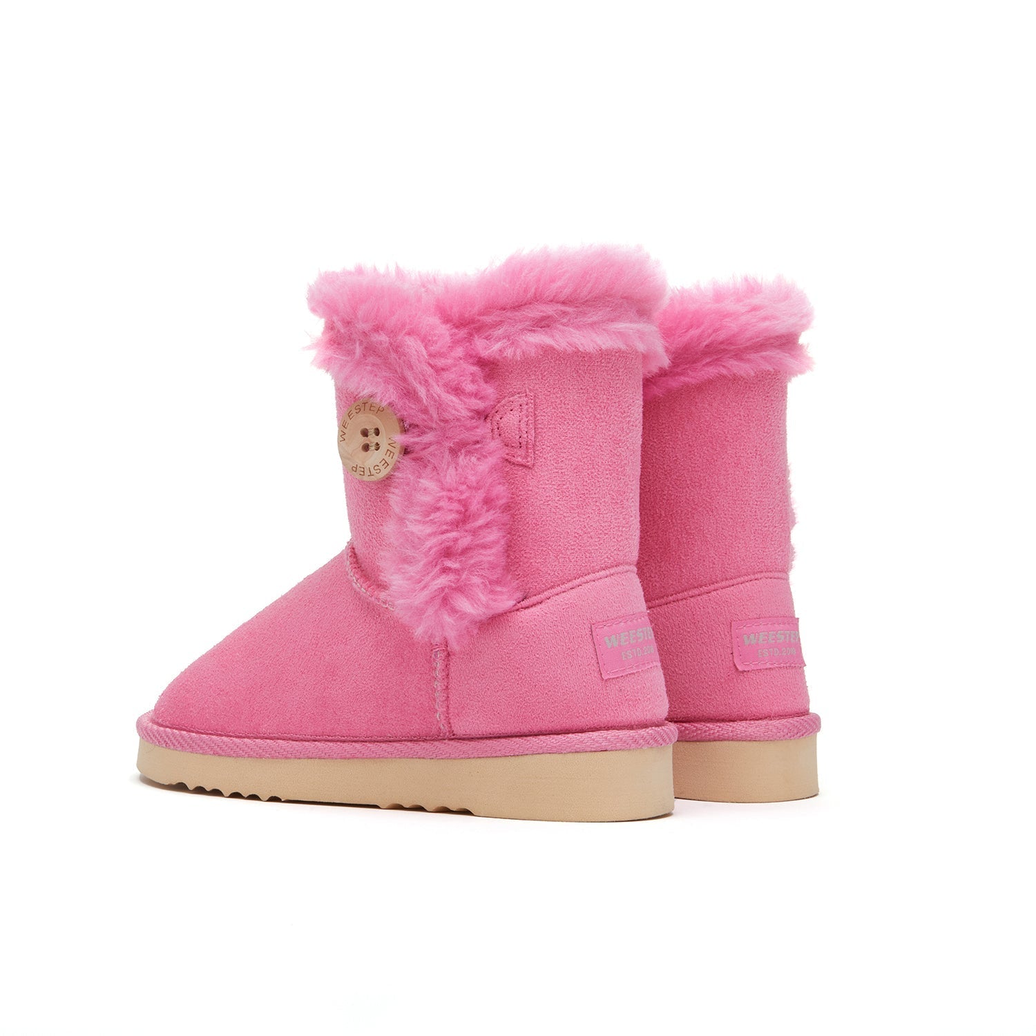 Toddler Little Kid Classic Button Snow Boots
