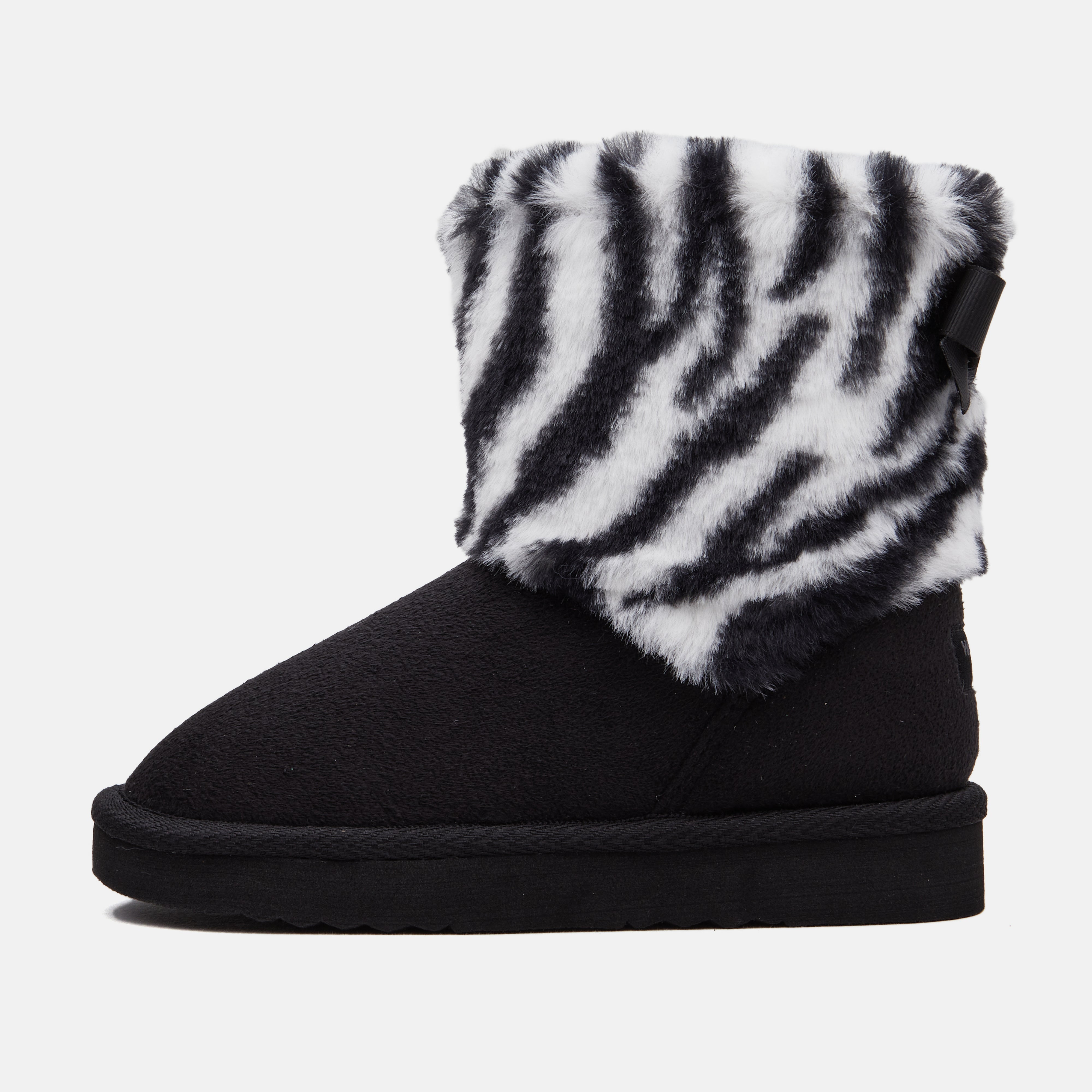Toddler Little Kid Classic Furry Bow Snow Boots