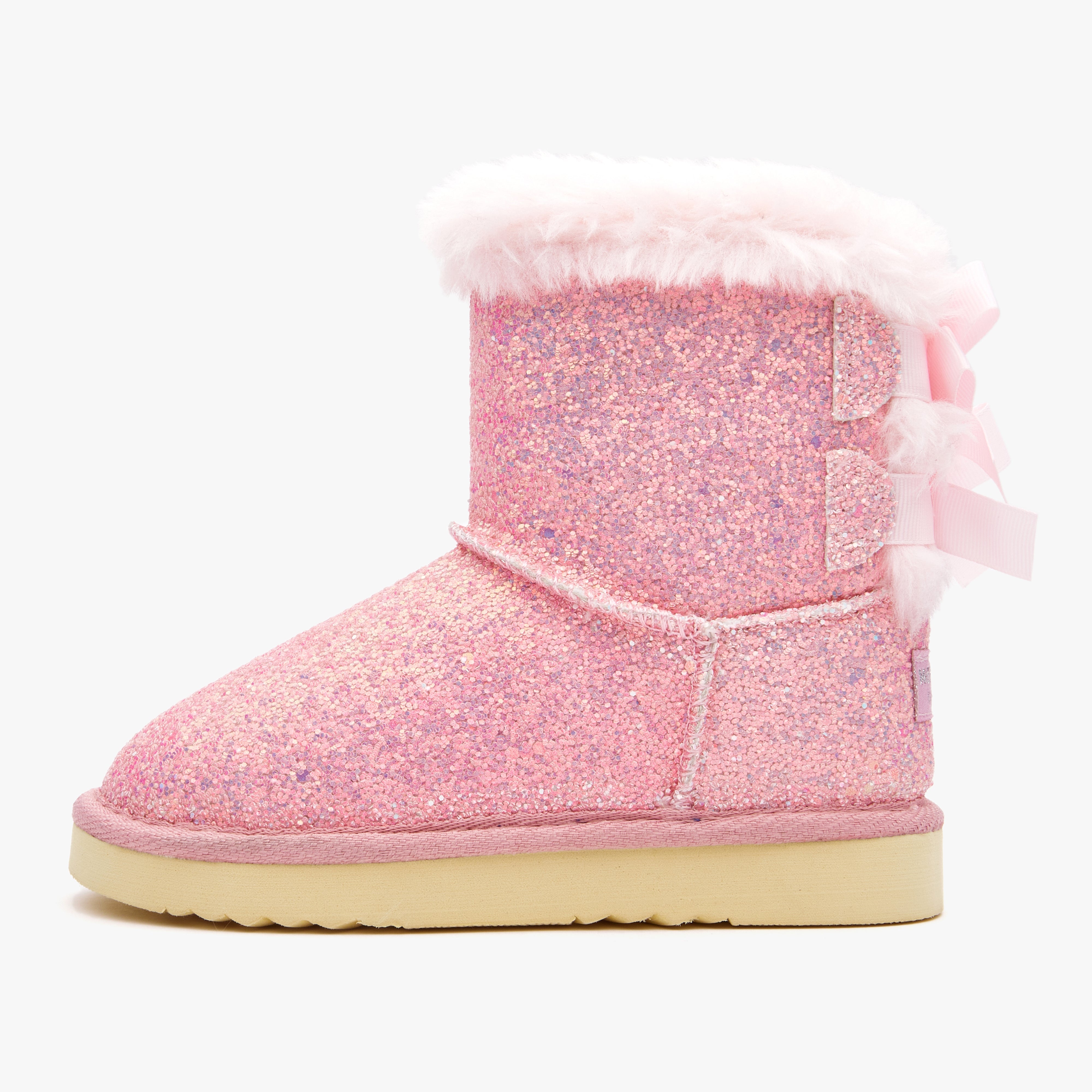 Toddler Little Kid Double Bows Snow Boots