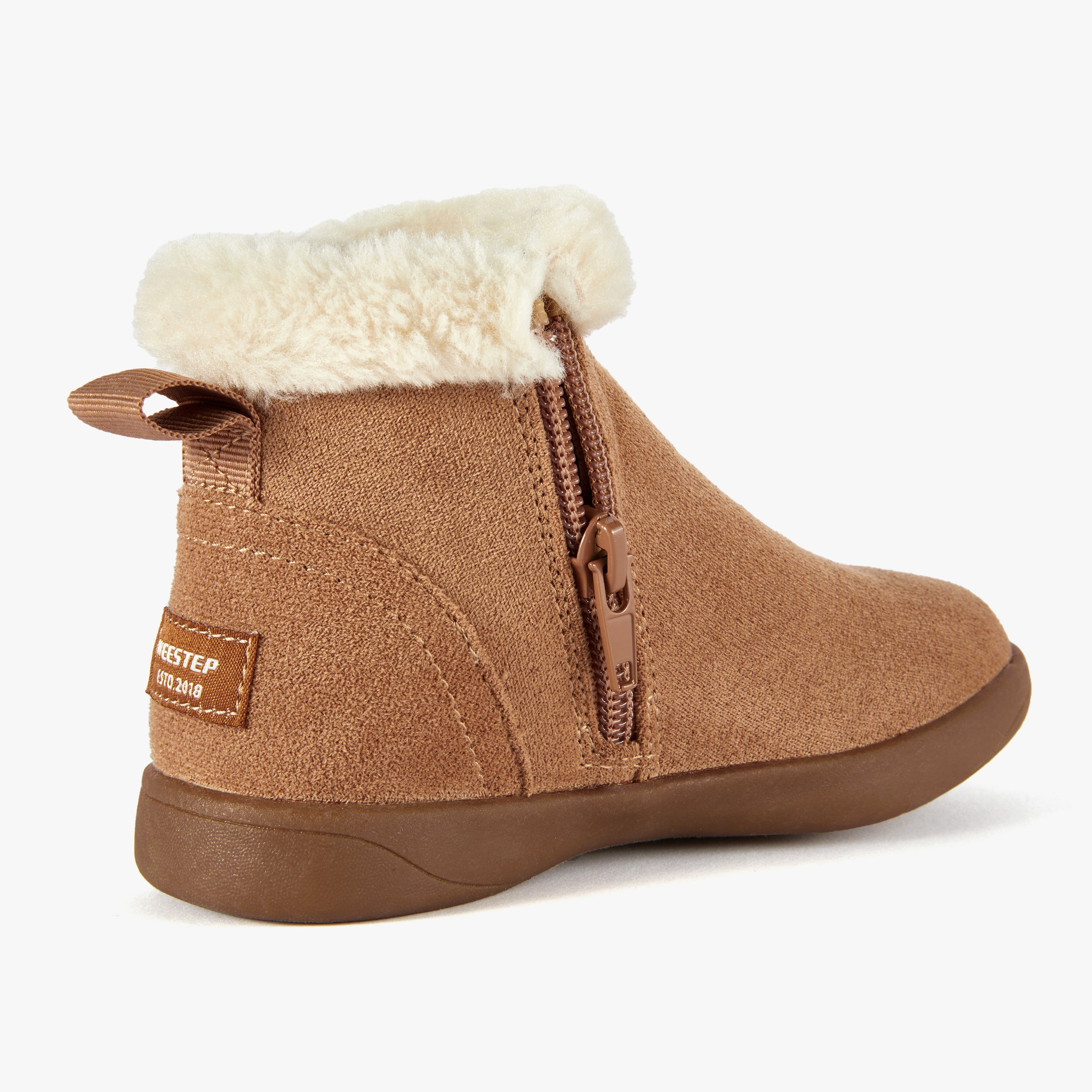 Kids Soft Warm Walking Boots