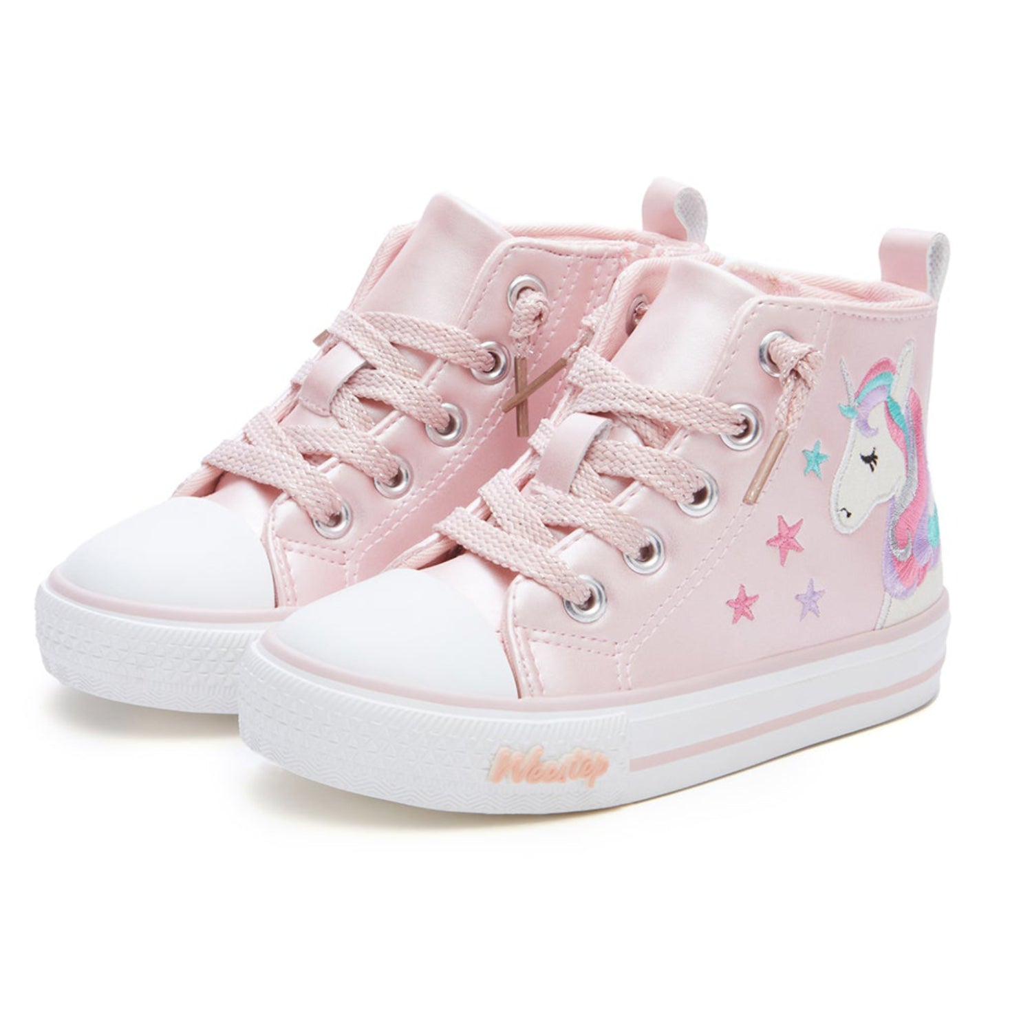 Toddler Little Kid Unicorn Mid-Top Sneaker