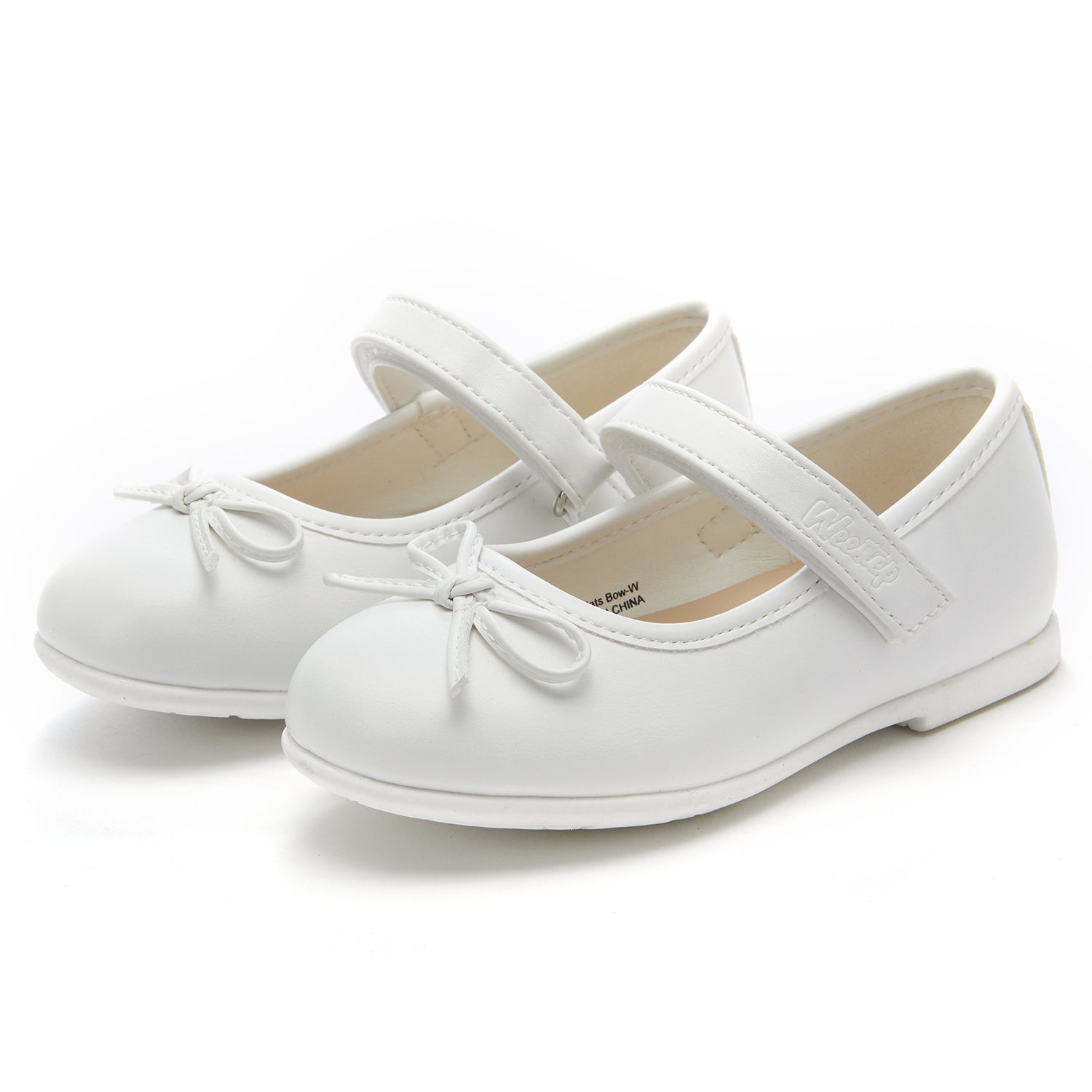 Toddler Little Kid Bowtie Mary Jane Ballerina Flats