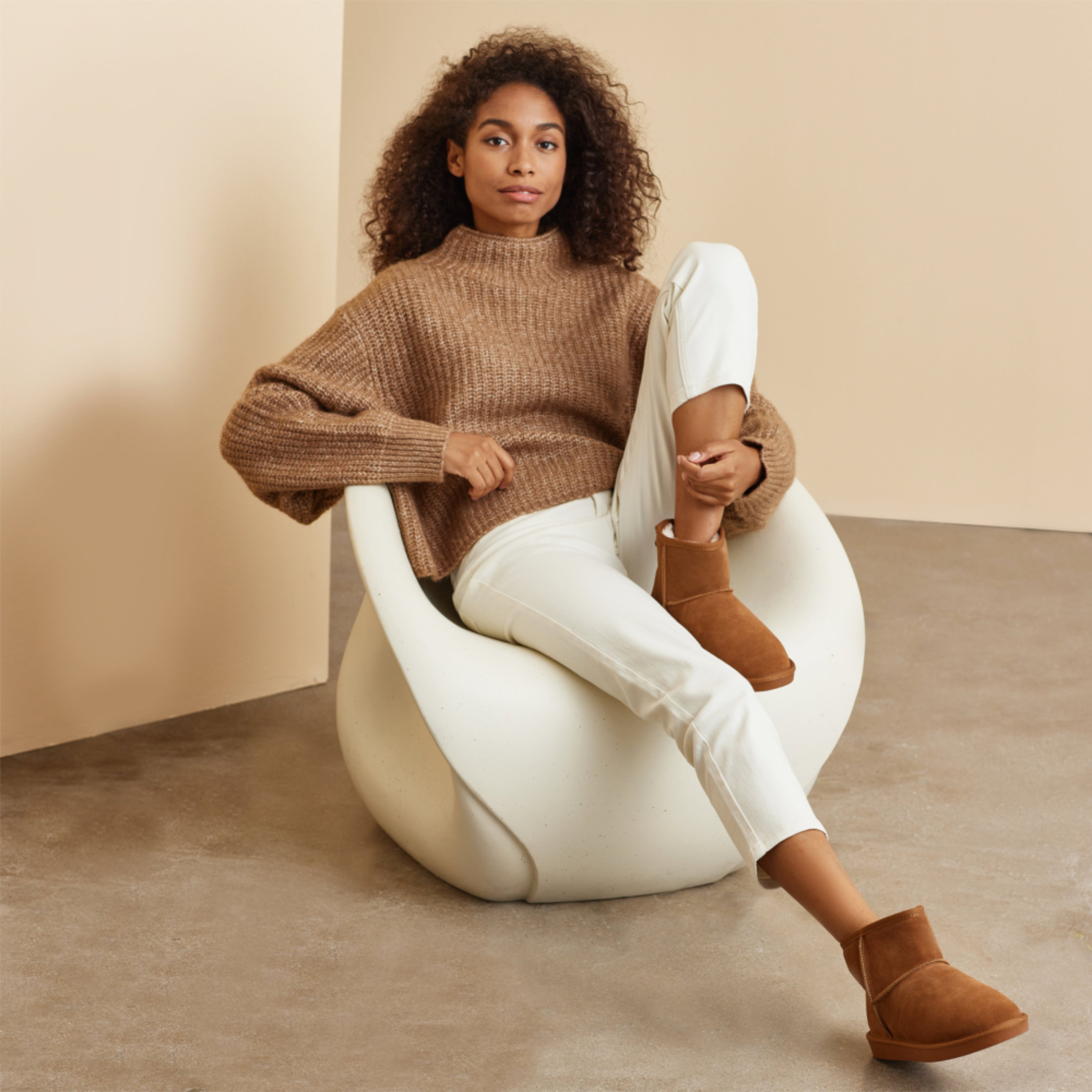 Women Classic Suede Winter Snow Ankle Boots