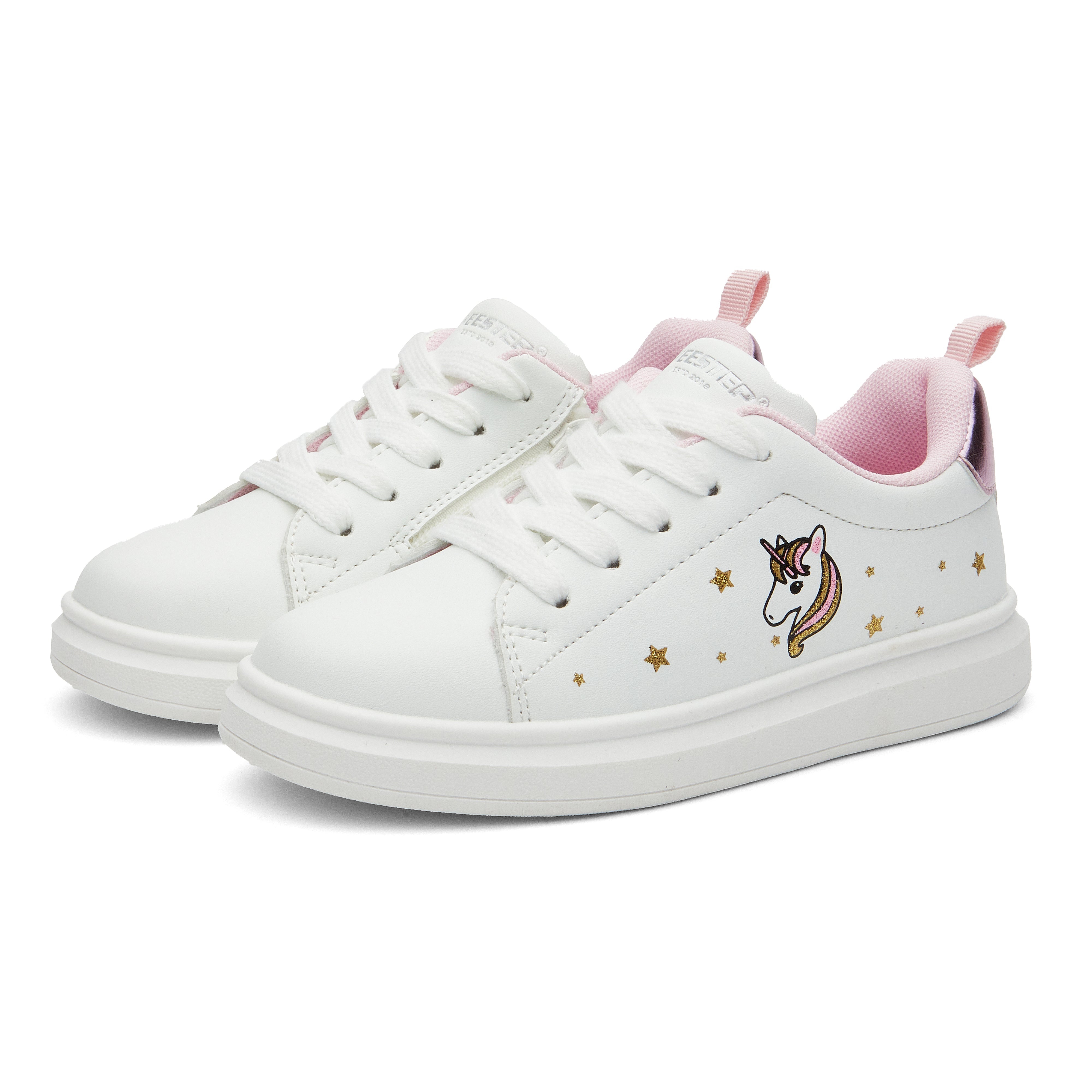 Cutee Girl Athletic Shoes Kids Unicorn Sneakers Toddler, Little