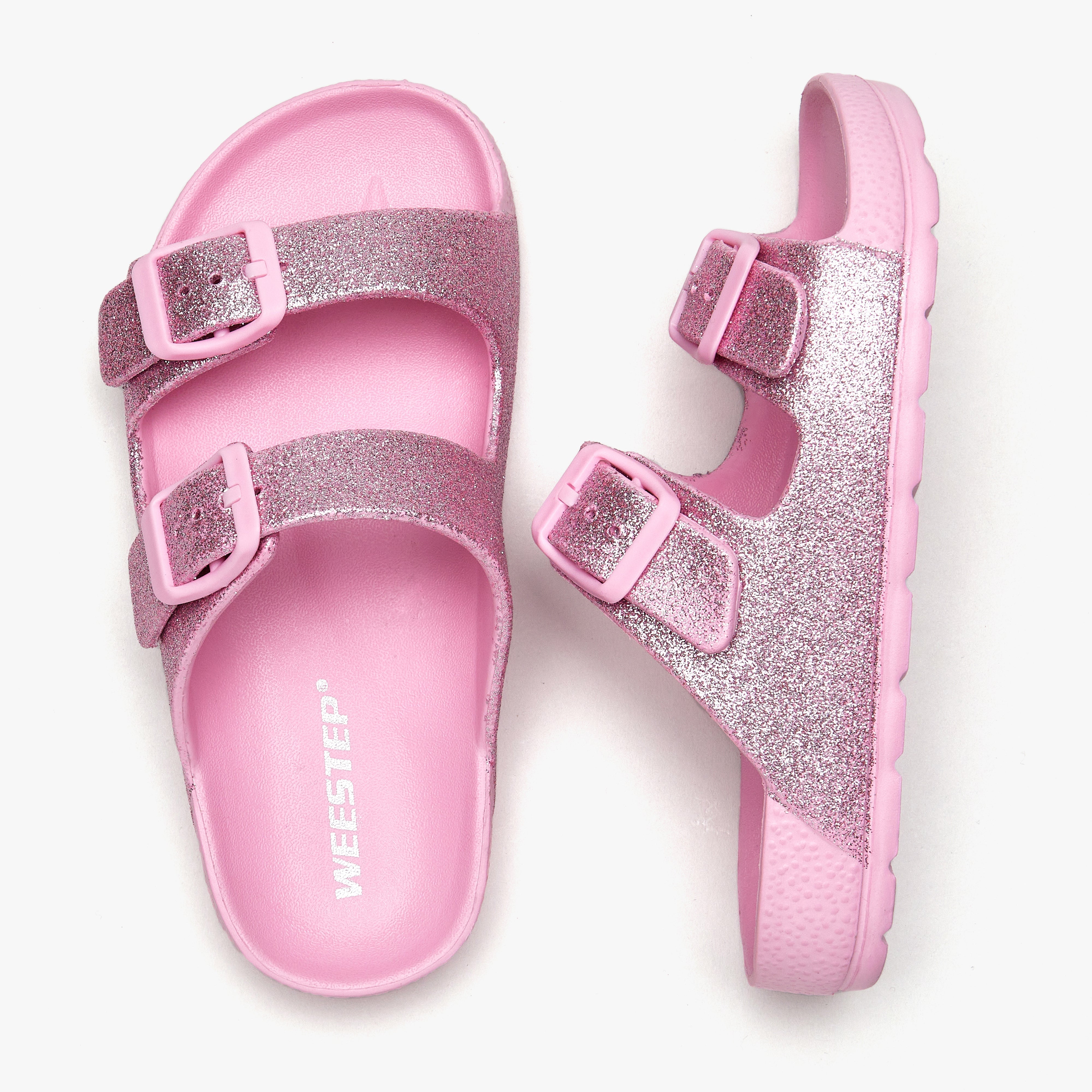 Little Kid Girls Dual Adjustable Straps Sandal