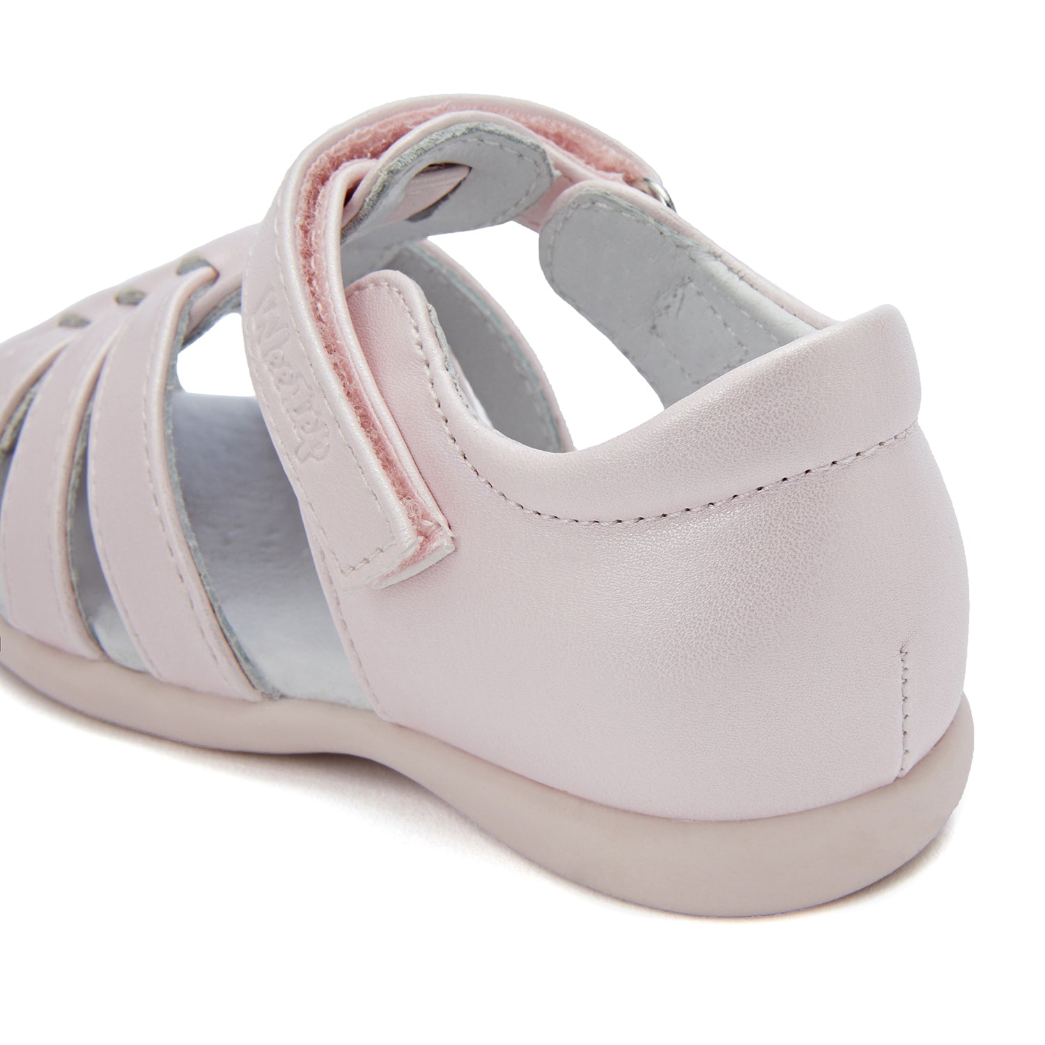 Toddler Simple Closed Toe Leather Sandal