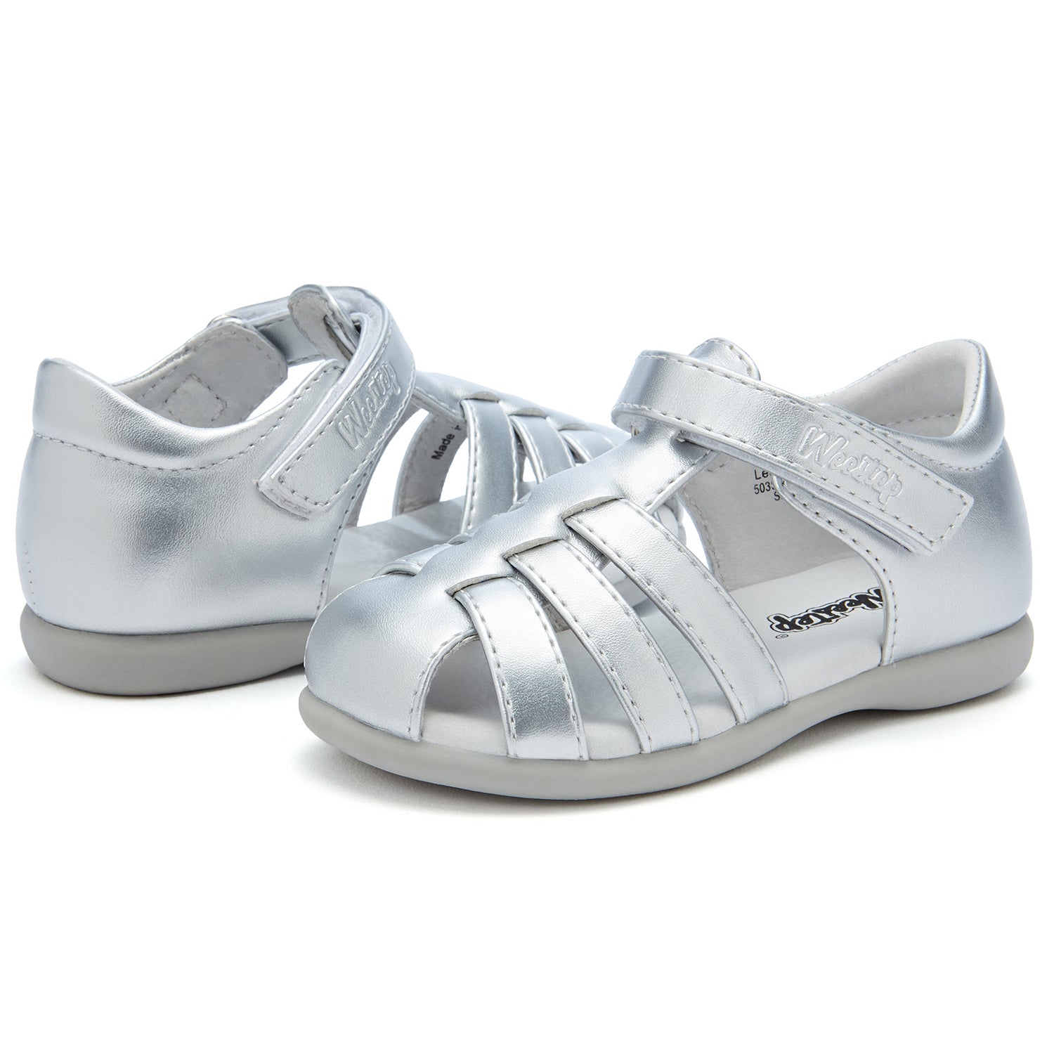 Toddler Simple Closed Toe Leather Sandal