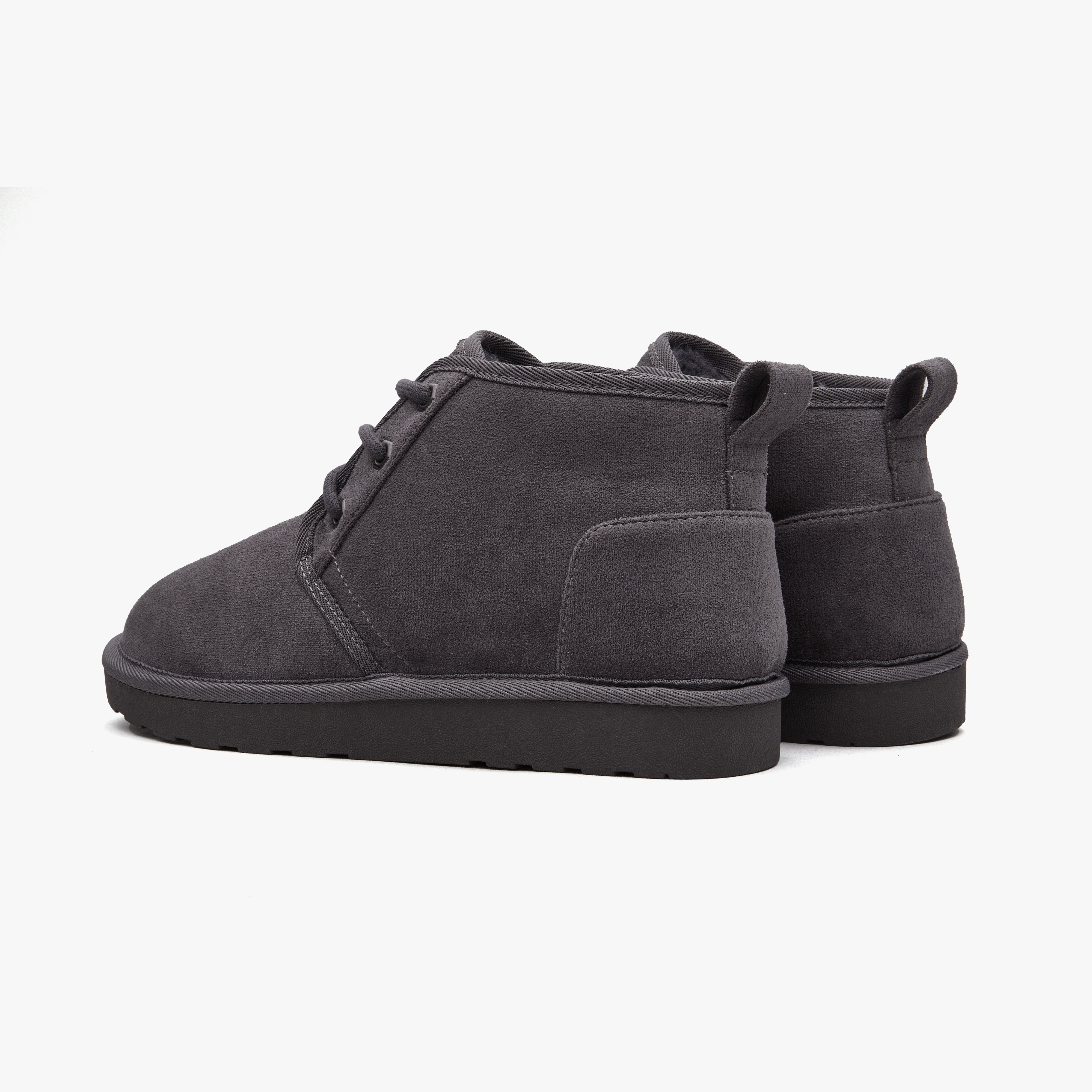 Women Classic Faux Fur Lined Lace-Up Casual Winter Boots