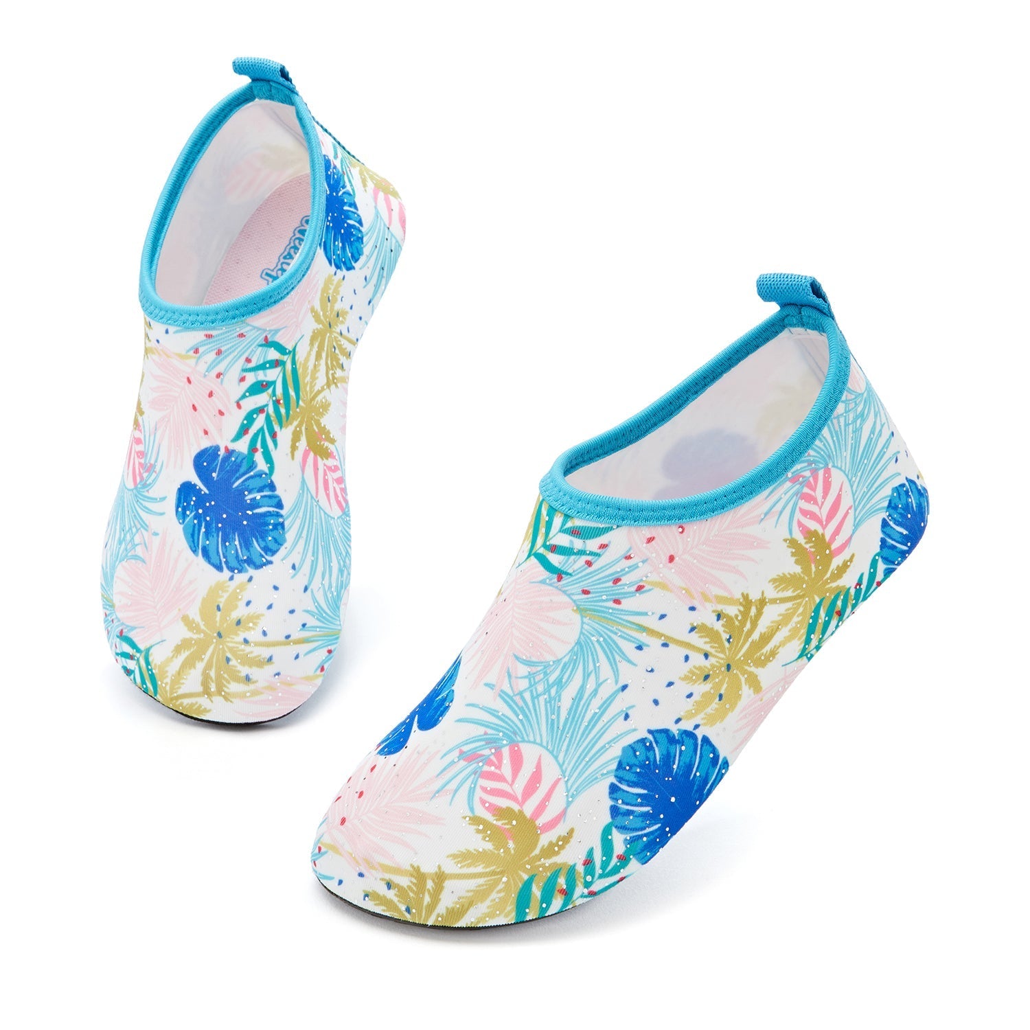 Aqua Sock Shoes Palm Tree Style