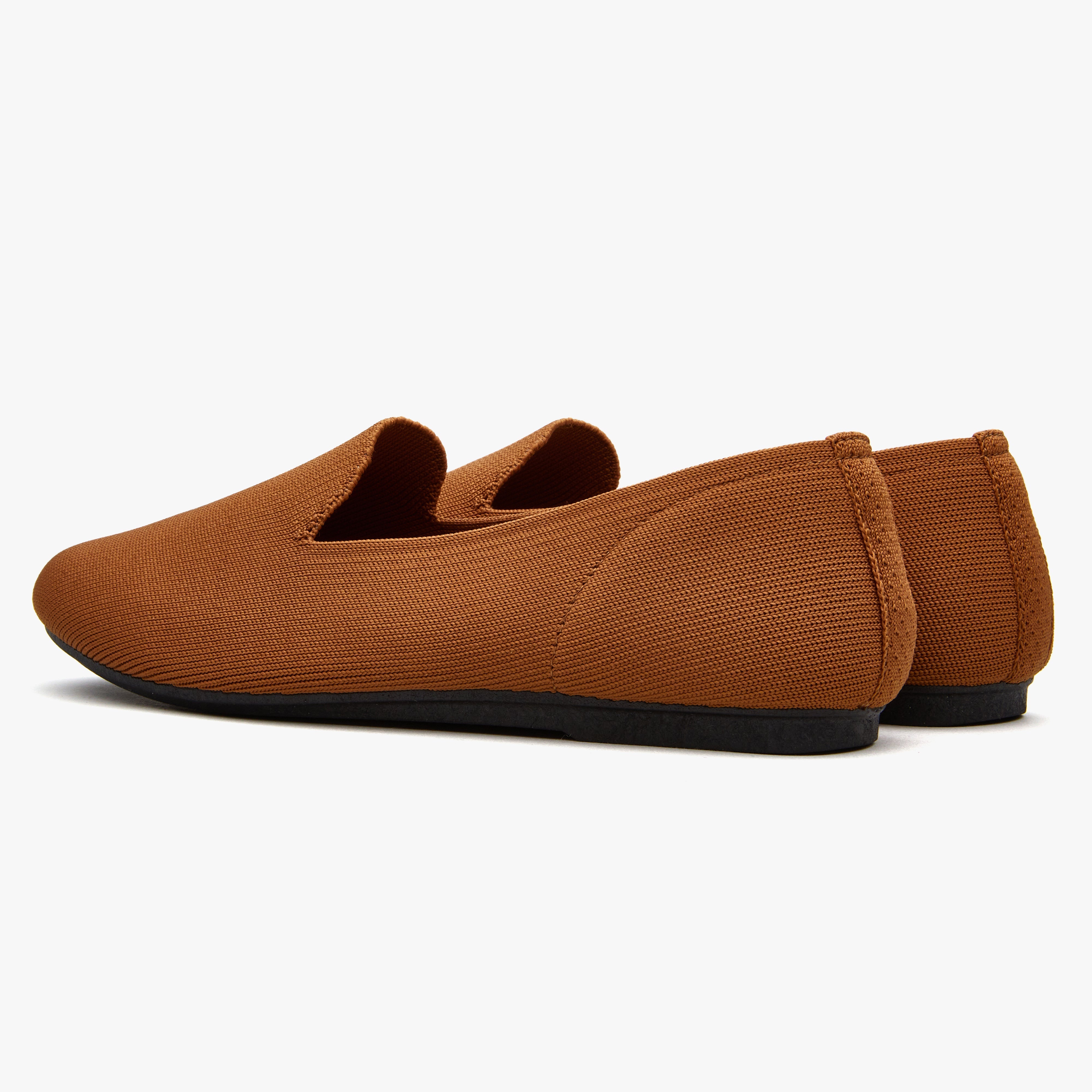 Women Knit Woven Loafer Flats