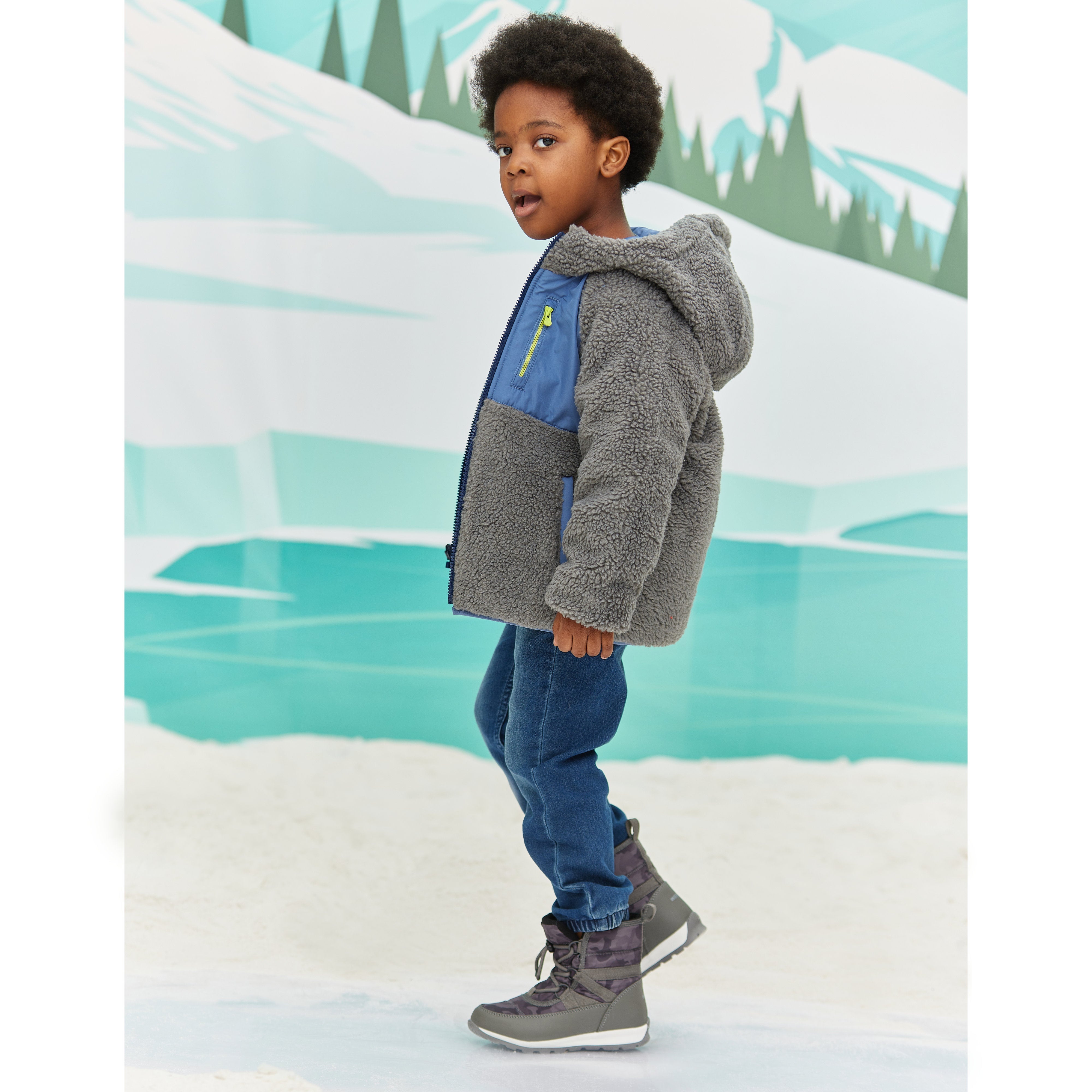 Kids Unisex Daily Snow Boots