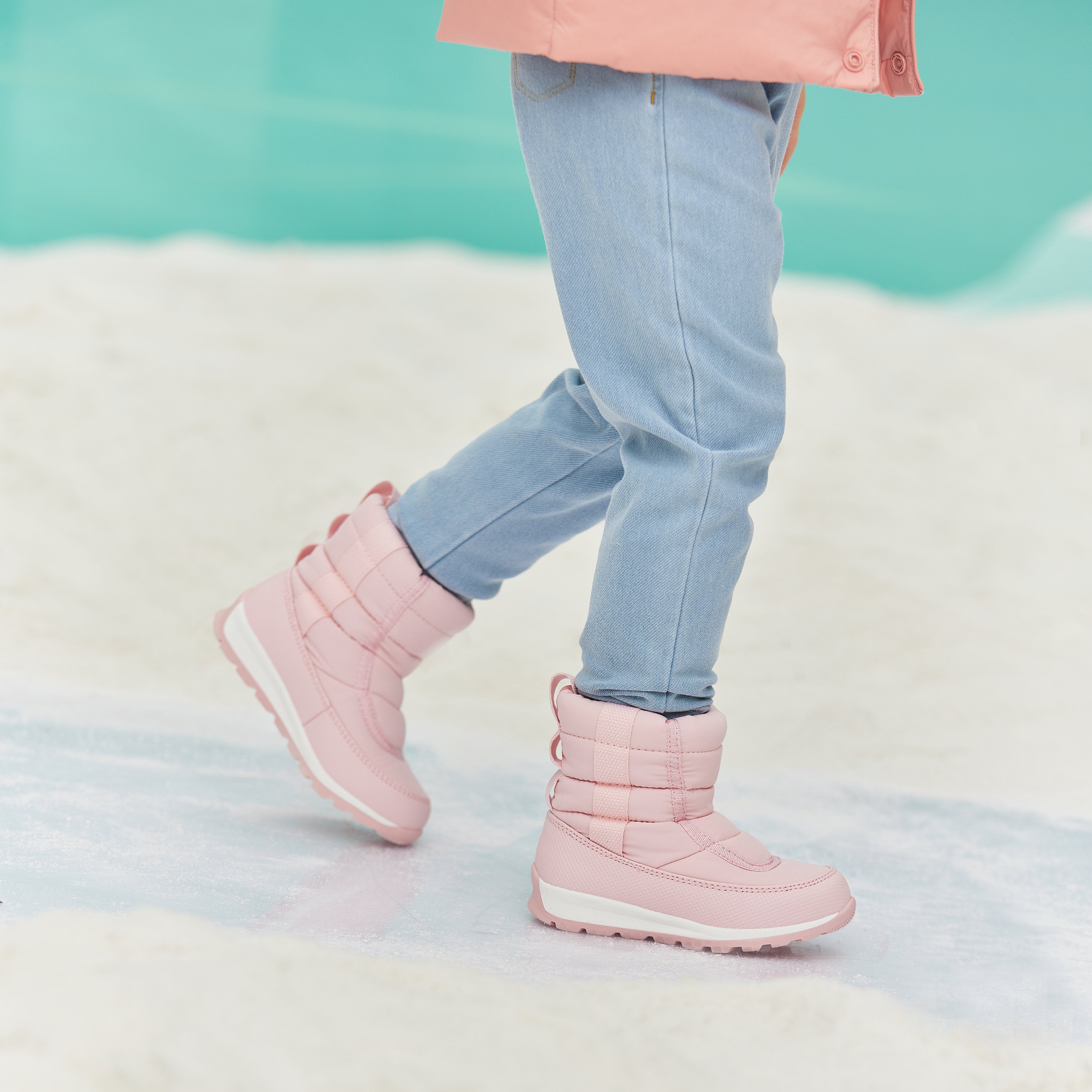 Girls Boys Winter Essential Cold Weather Water Resistance Snow Boots