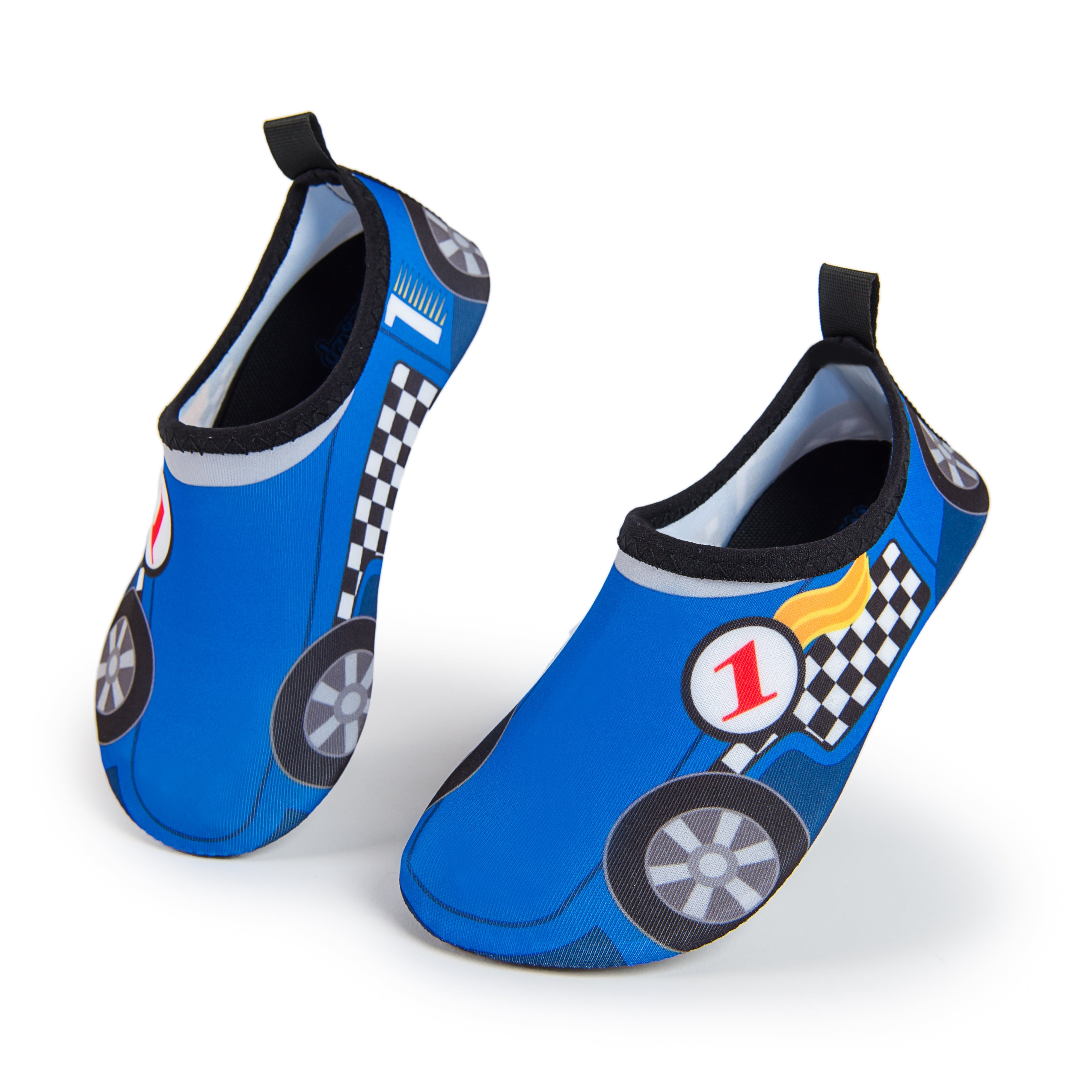 Aqua Sock Shoes Race Car